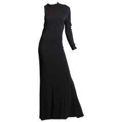 Retro Tom Ford for Gucci 1996/7 Silk Jersey Gown As Worn by Pat Cleveland 1990s