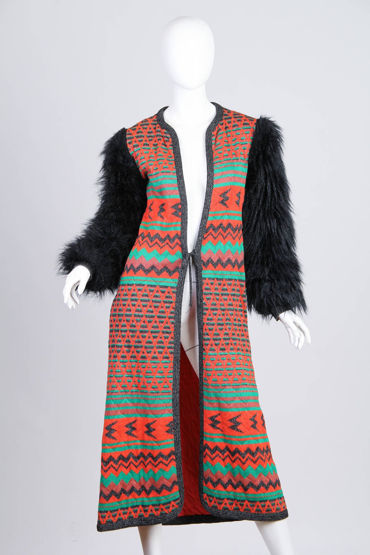 1970s Giorgio Sant'Angelo Knit Coat