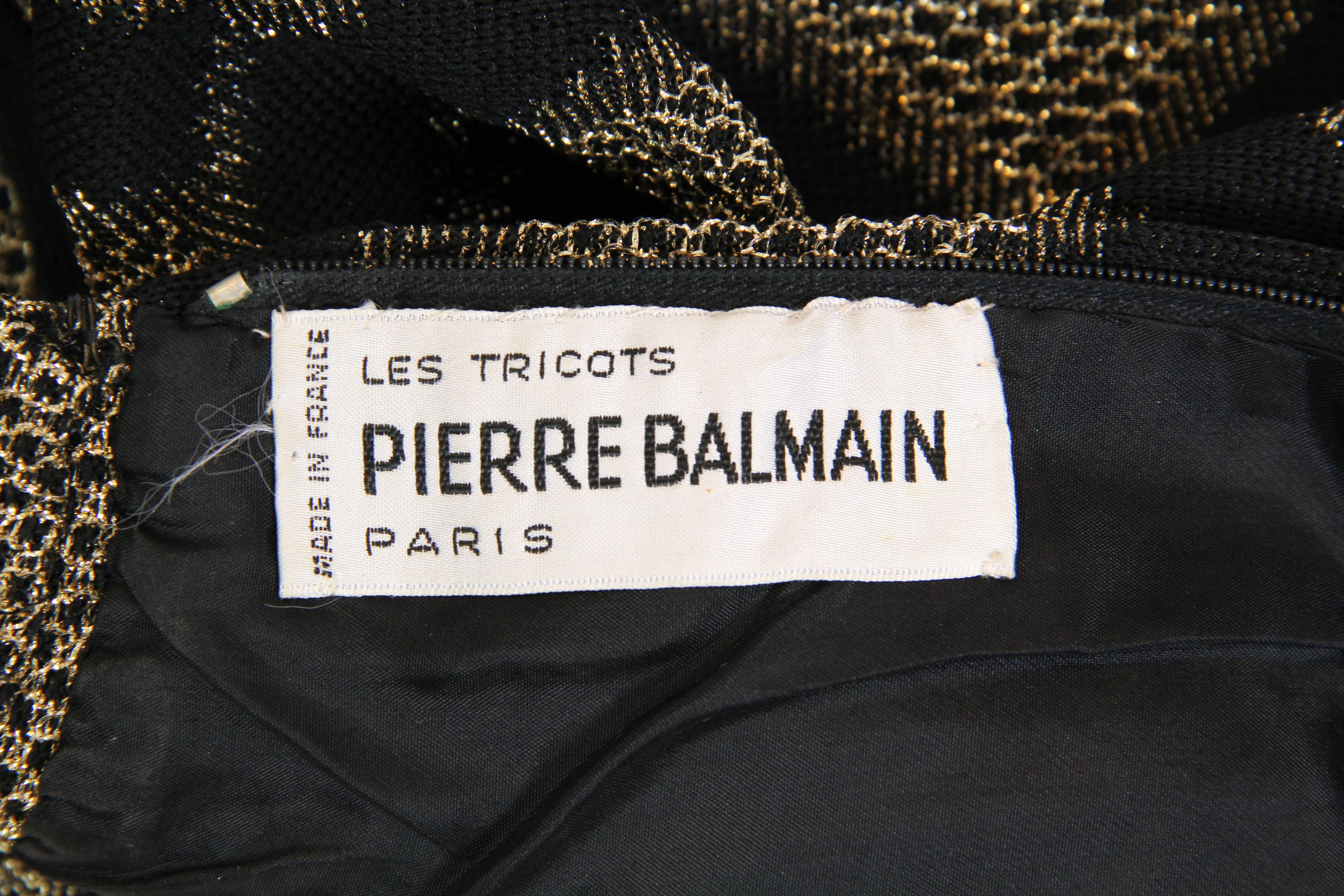 1960s Pierre Balmain Knit Dress 2
