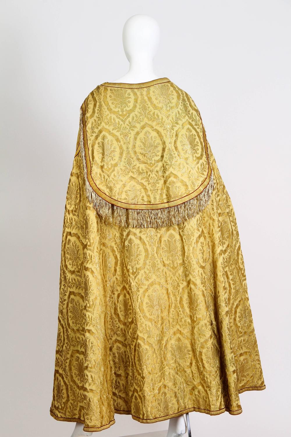 Antique Gold Cape at 1stdibs