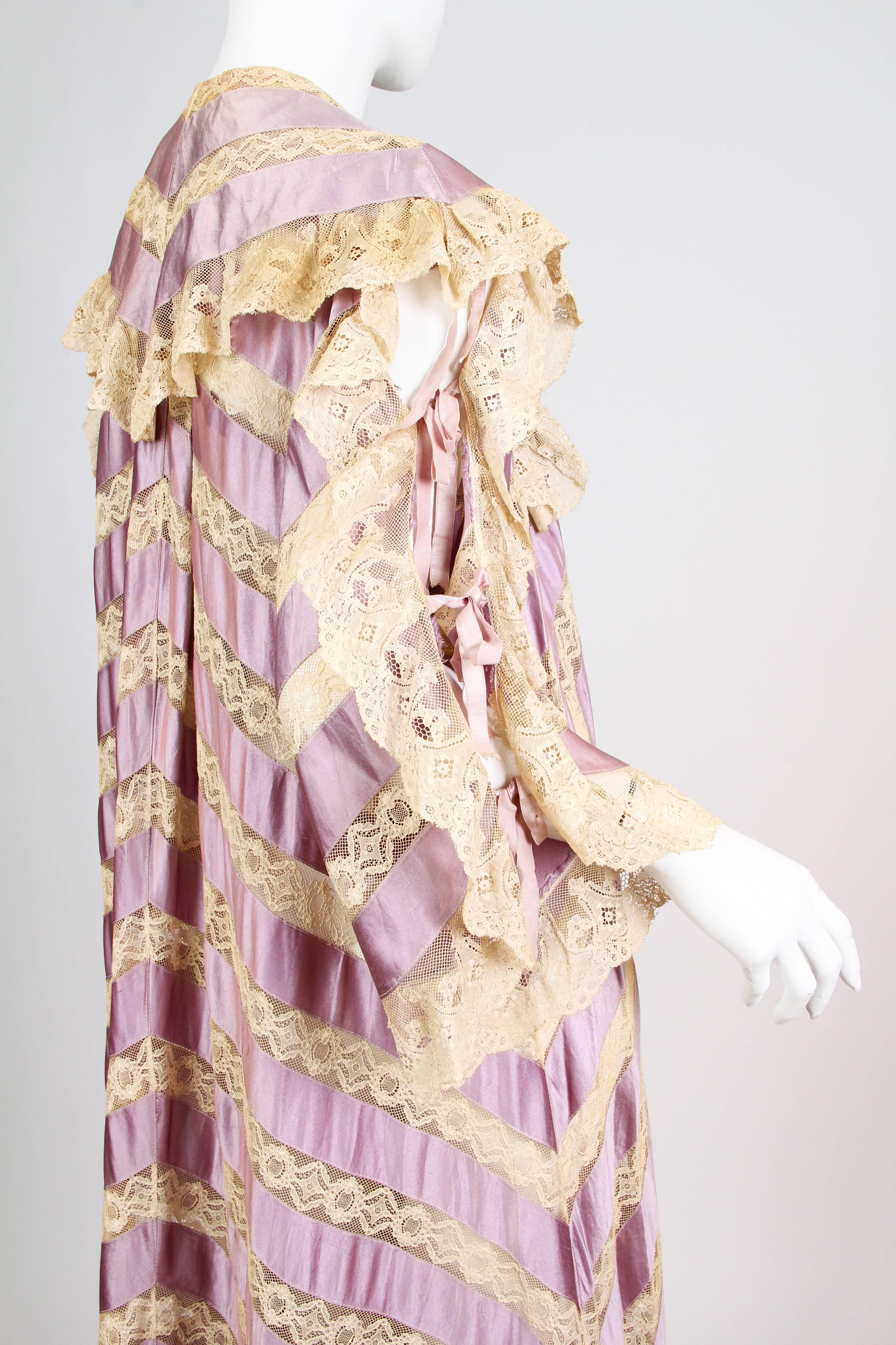 Belle Epoch Ribbon and Lace Duster 1