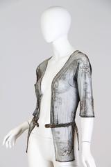 Beaded Edwardian Silk Net Jacket