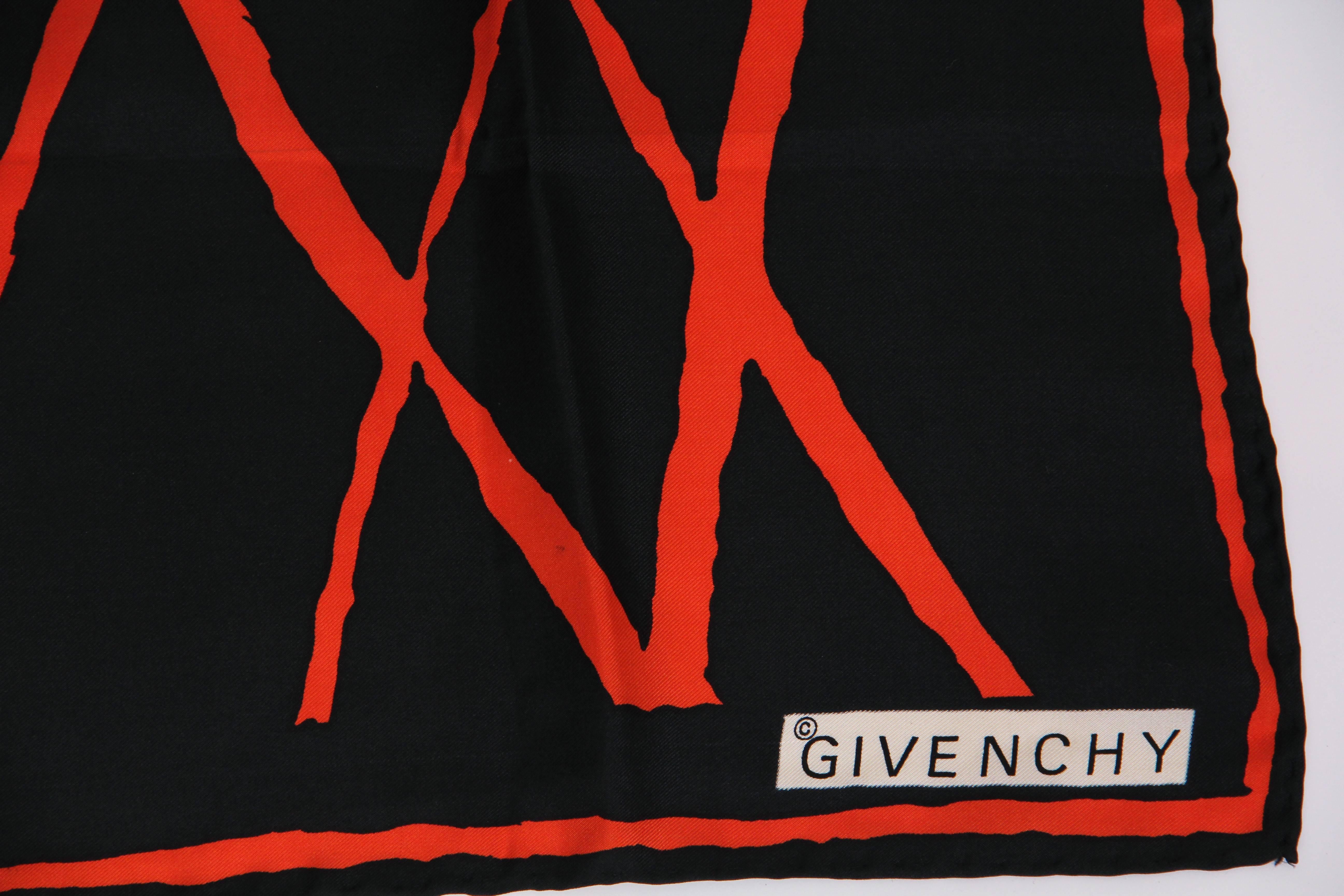 Women's or Men's Givenchy Silk Scarf