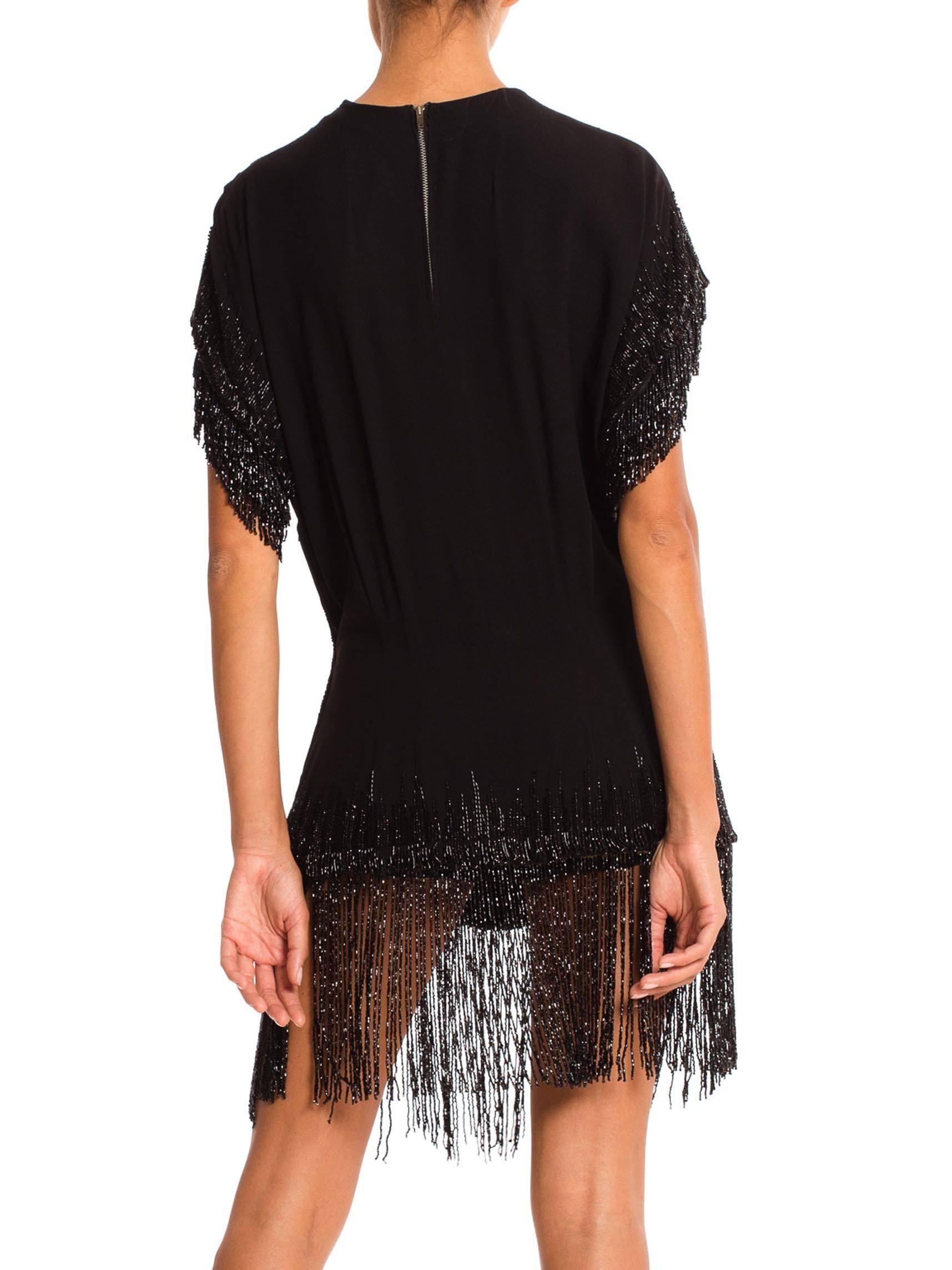 1930-40s Beaded Fringe Tunic 1