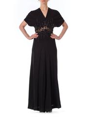 Sequined Jean Carol 1930s Gown