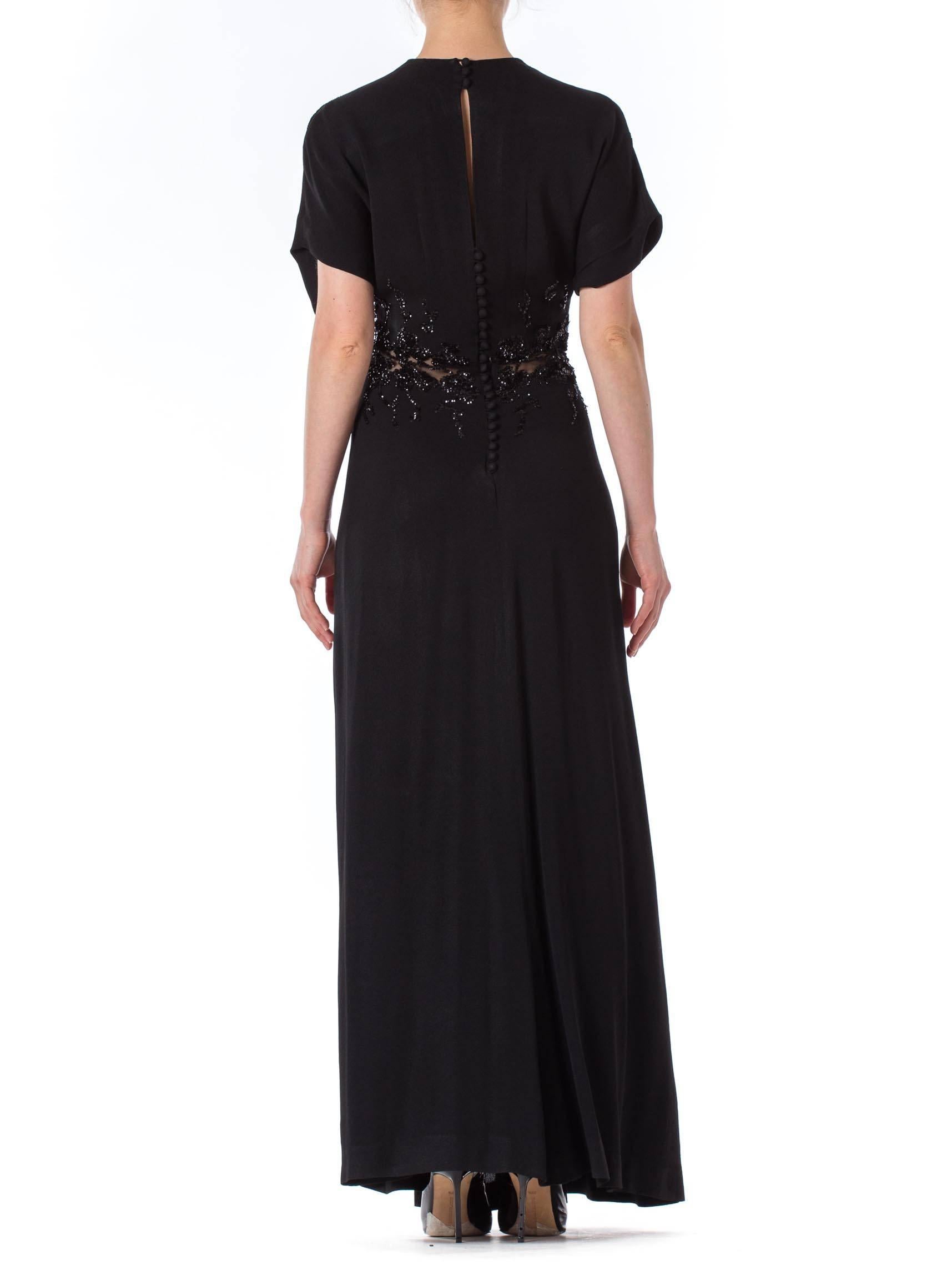 Sequined Jean Carol 1930s Gown 1