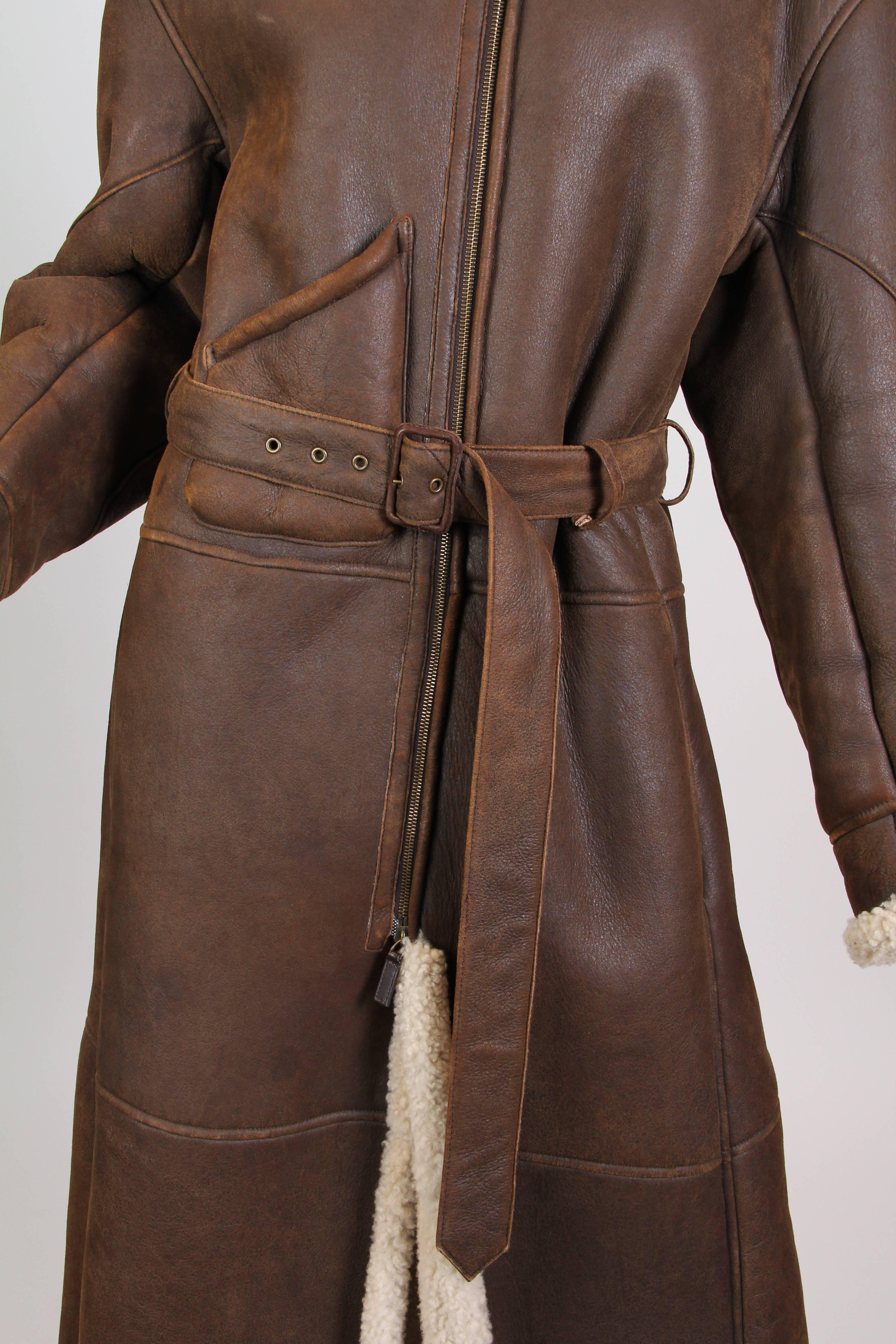 Ralph Lauren Purple Label Shearling-Mantel 3