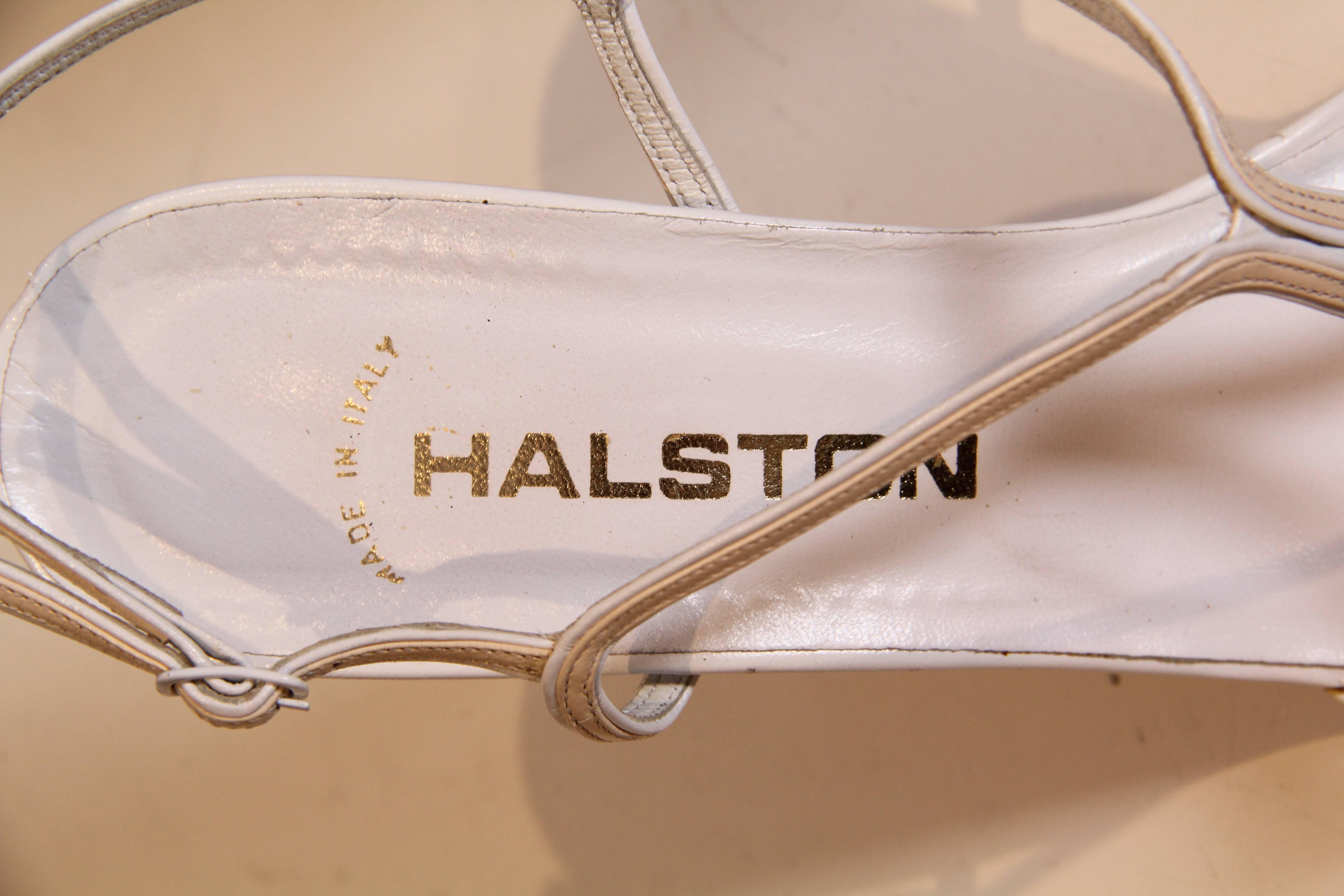 1970s Halston Sandals In New Condition In New York, NY