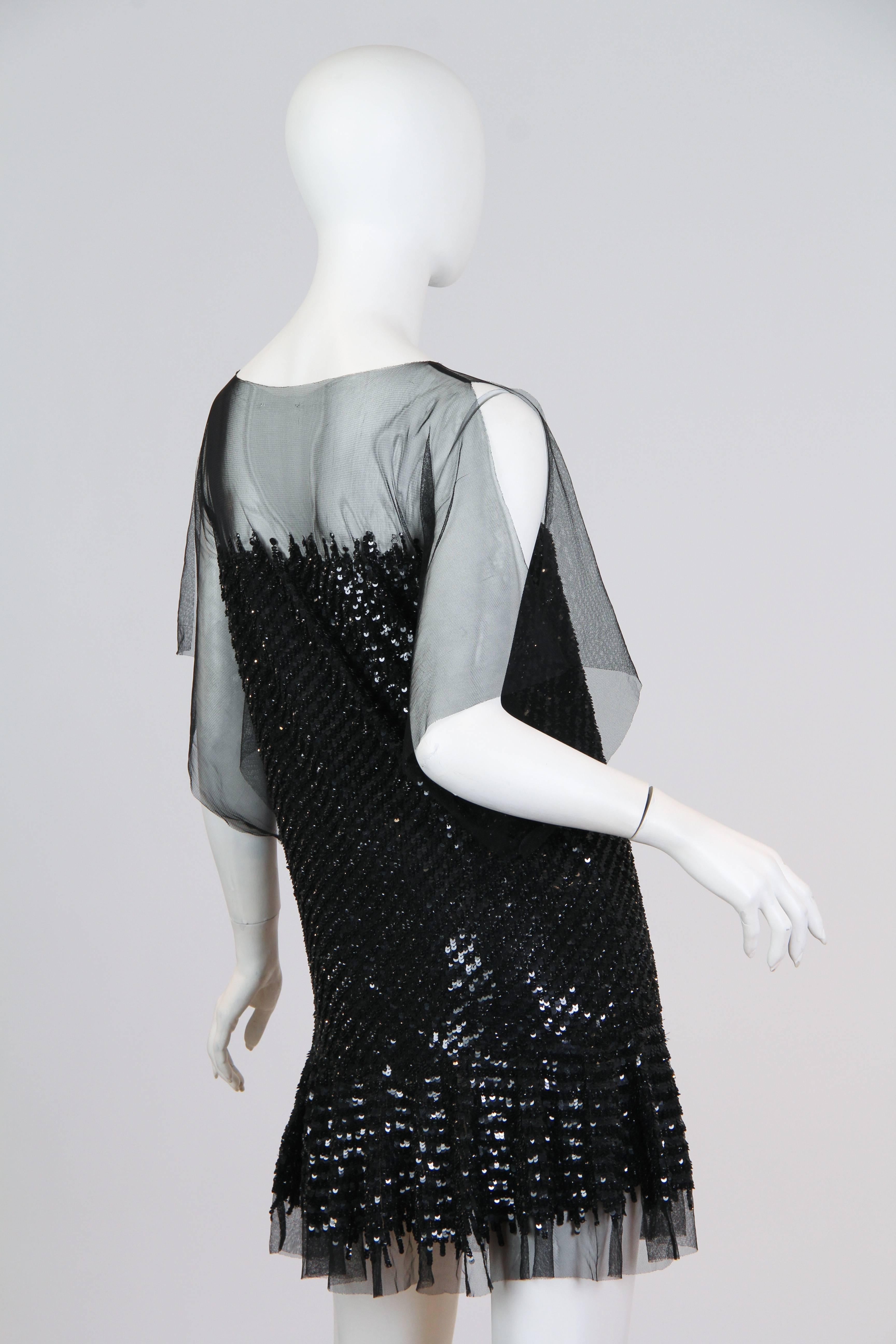 Roberto Cavalli Sequined Party Dress In Excellent Condition In New York, NY