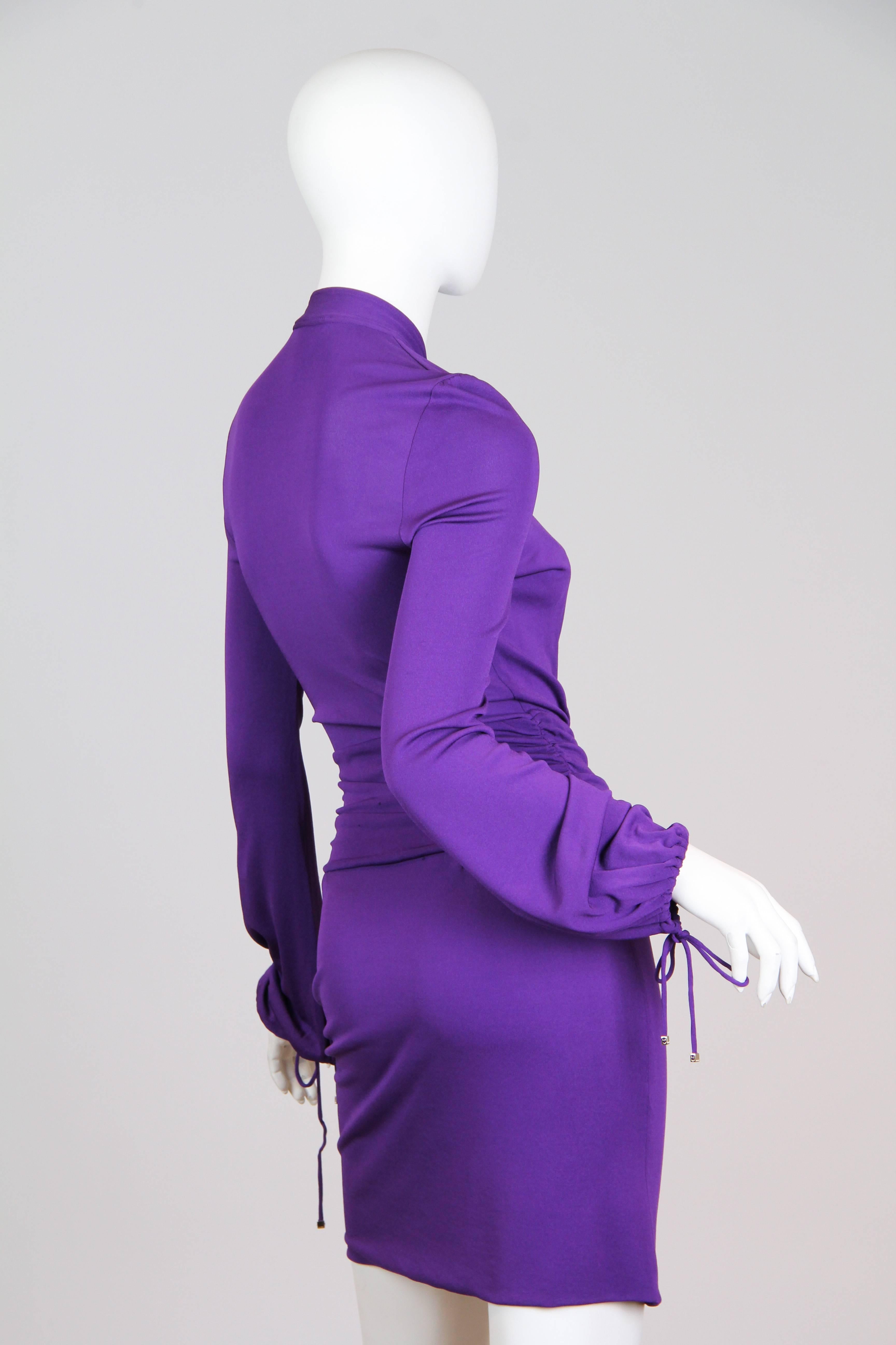 Tom Ford Gucci Silk Jersey Dress In Excellent Condition In New York, NY