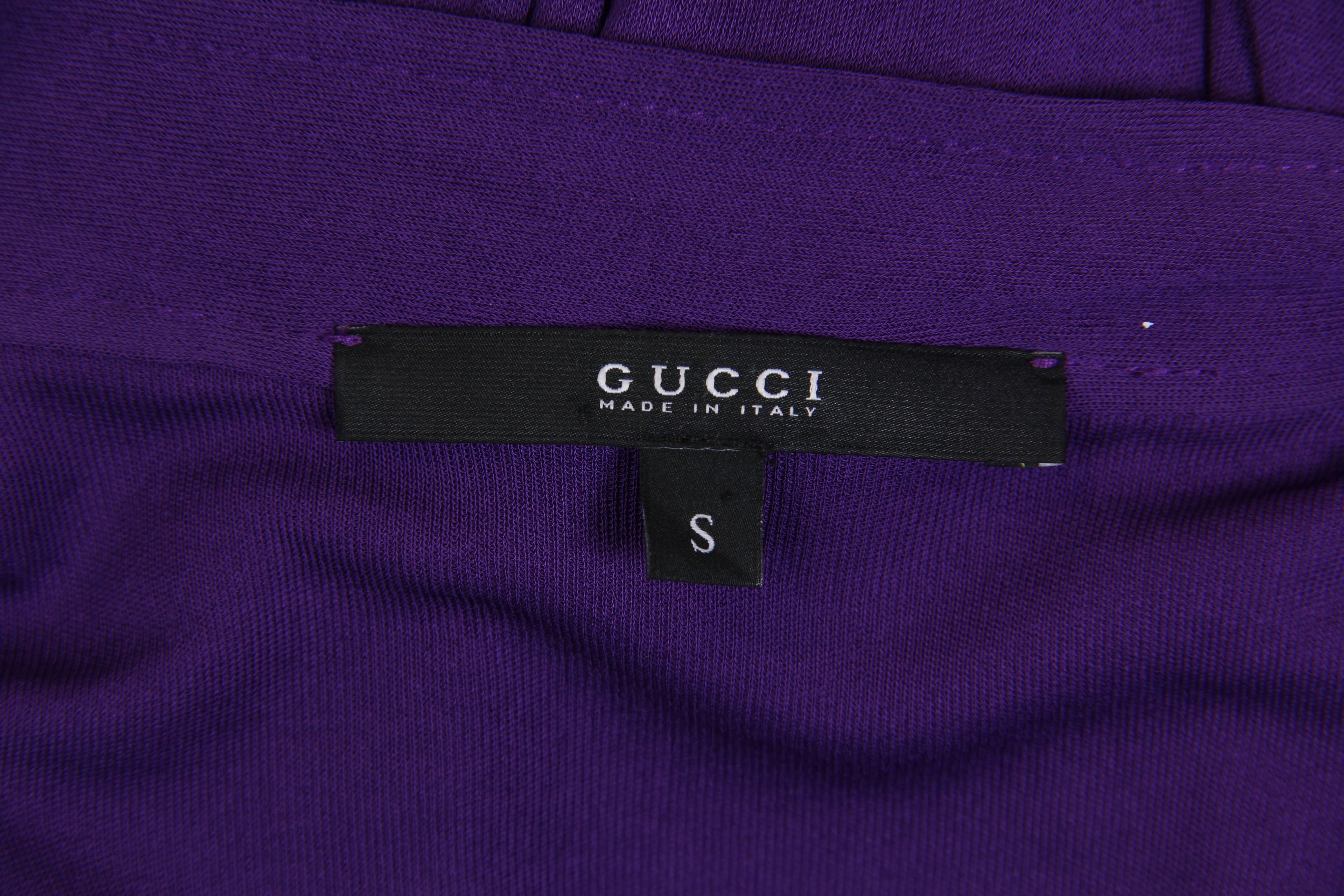 Tom Ford Gucci Silk Jersey Dress 6
