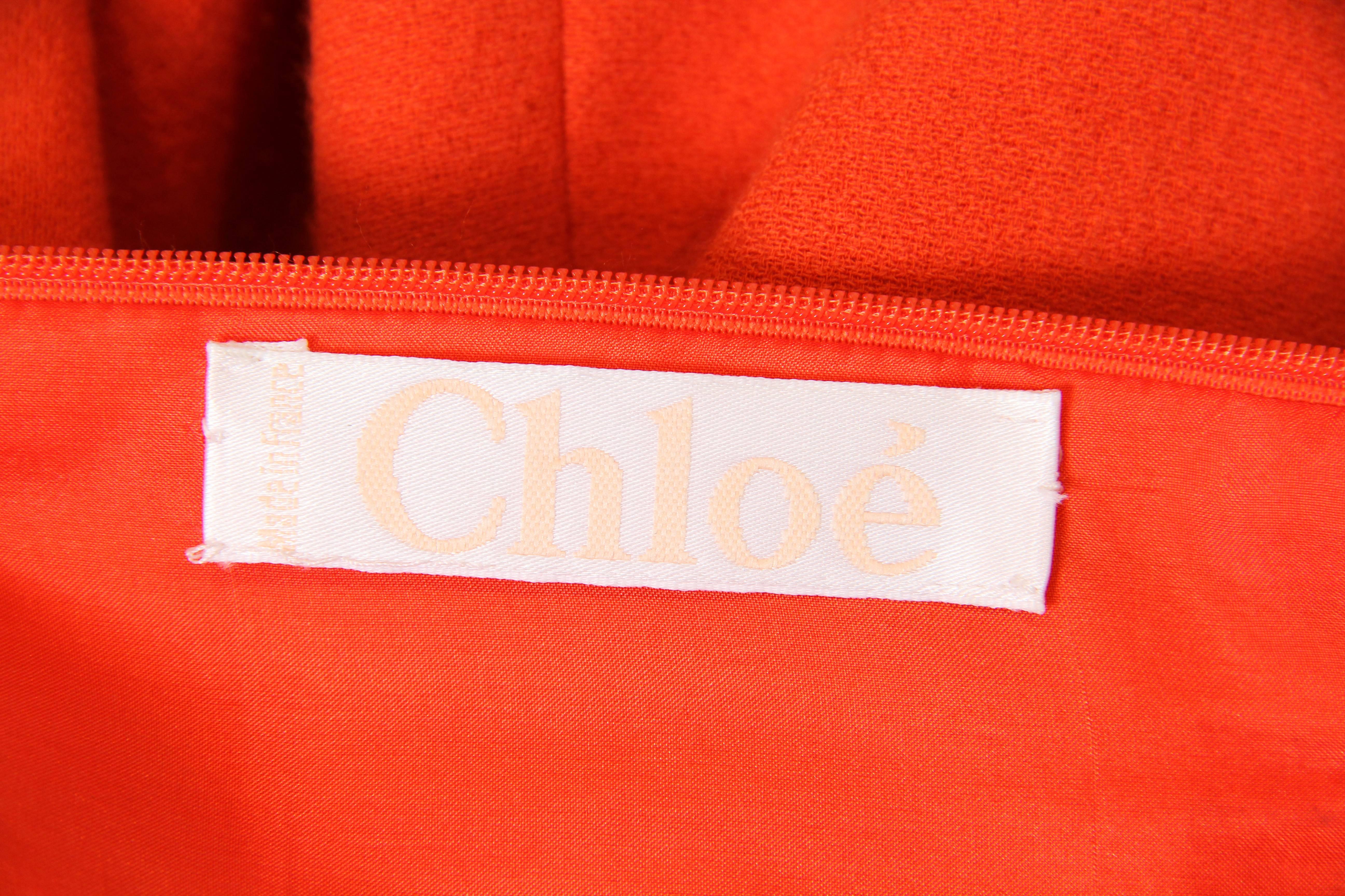 Karl Lagerfeld for Chloé Crepe Gown 5