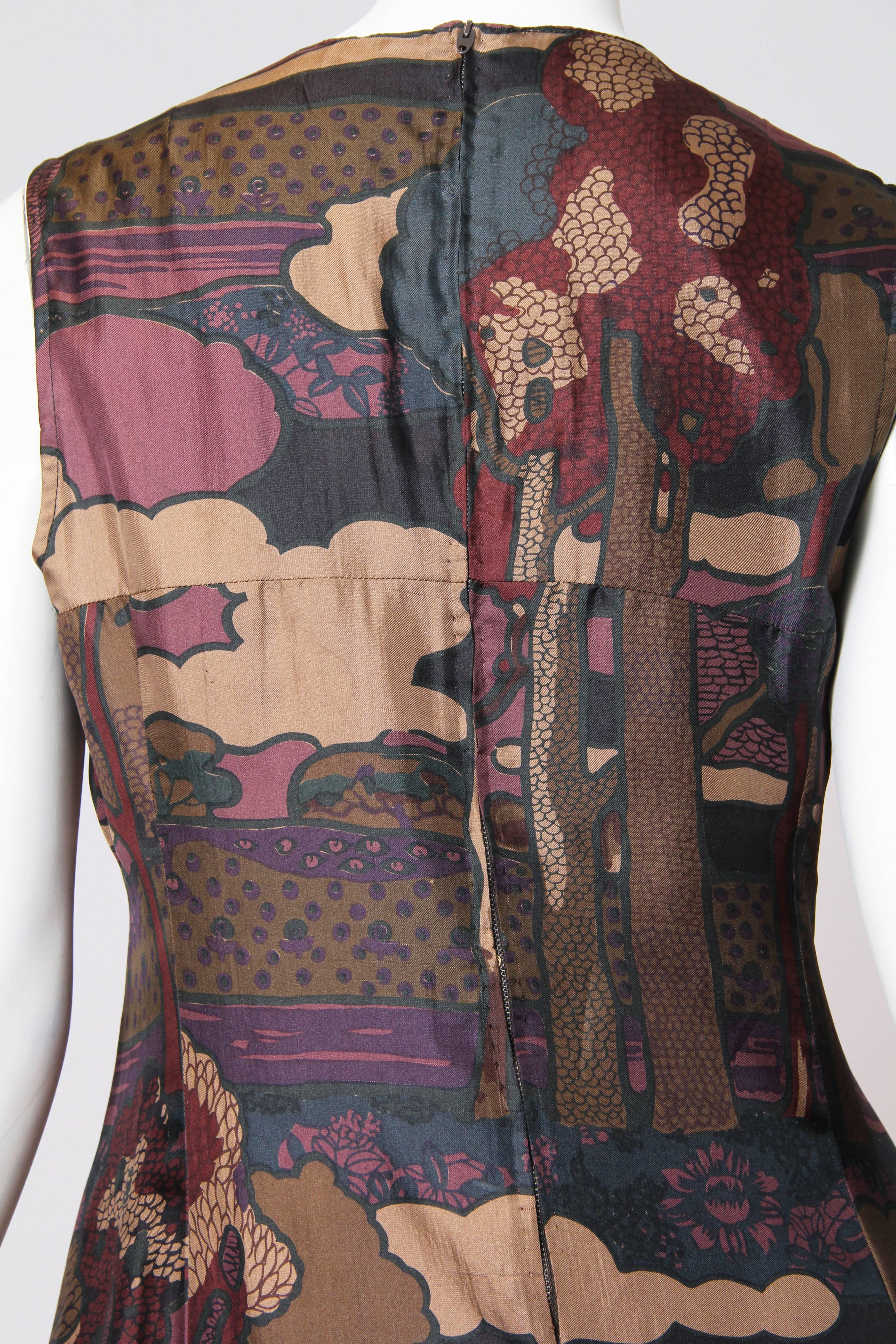 1960s Liberty of London Silk Dress 2