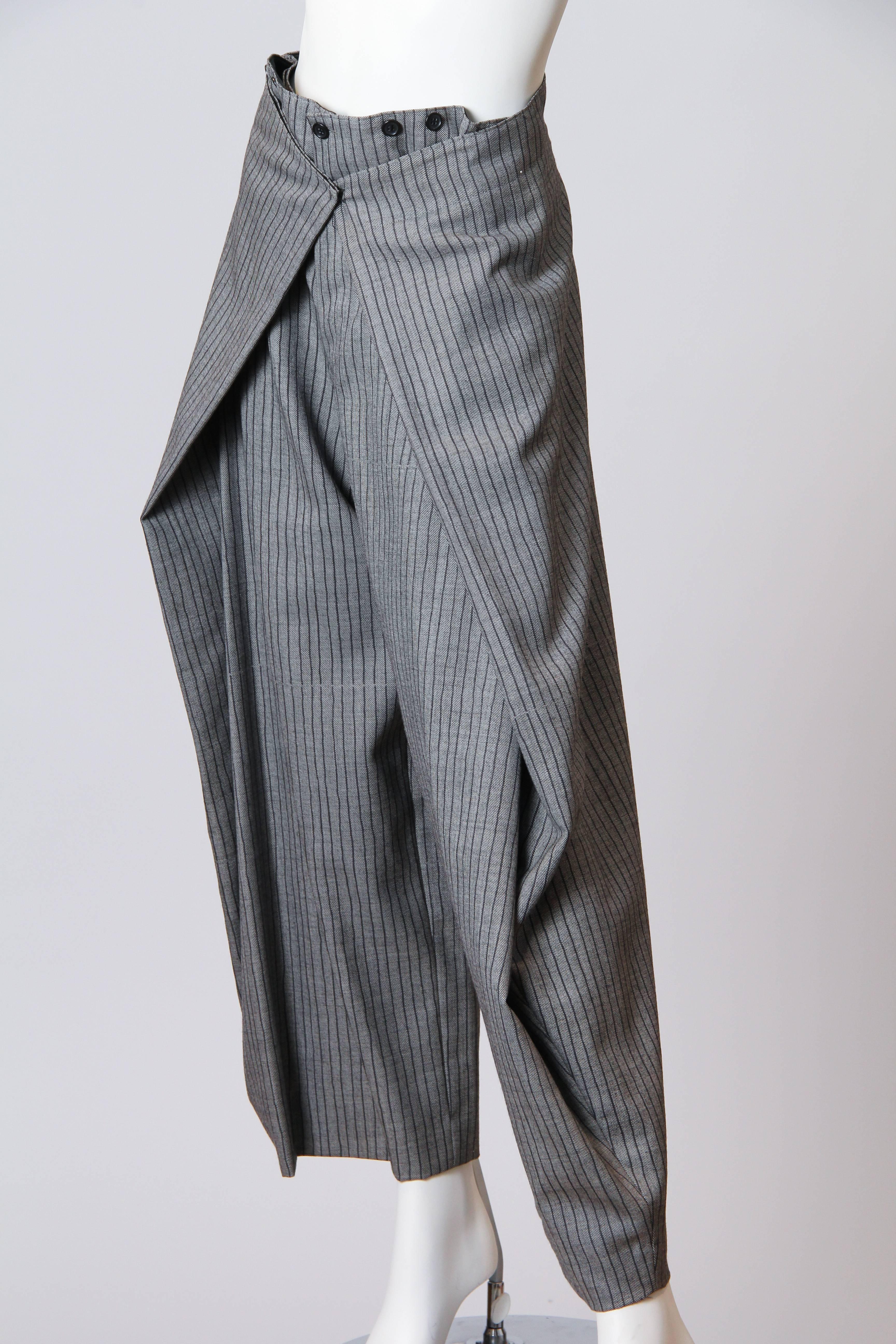 Jean Paul Gaultier Oragami Trousers In Excellent Condition In New York, NY