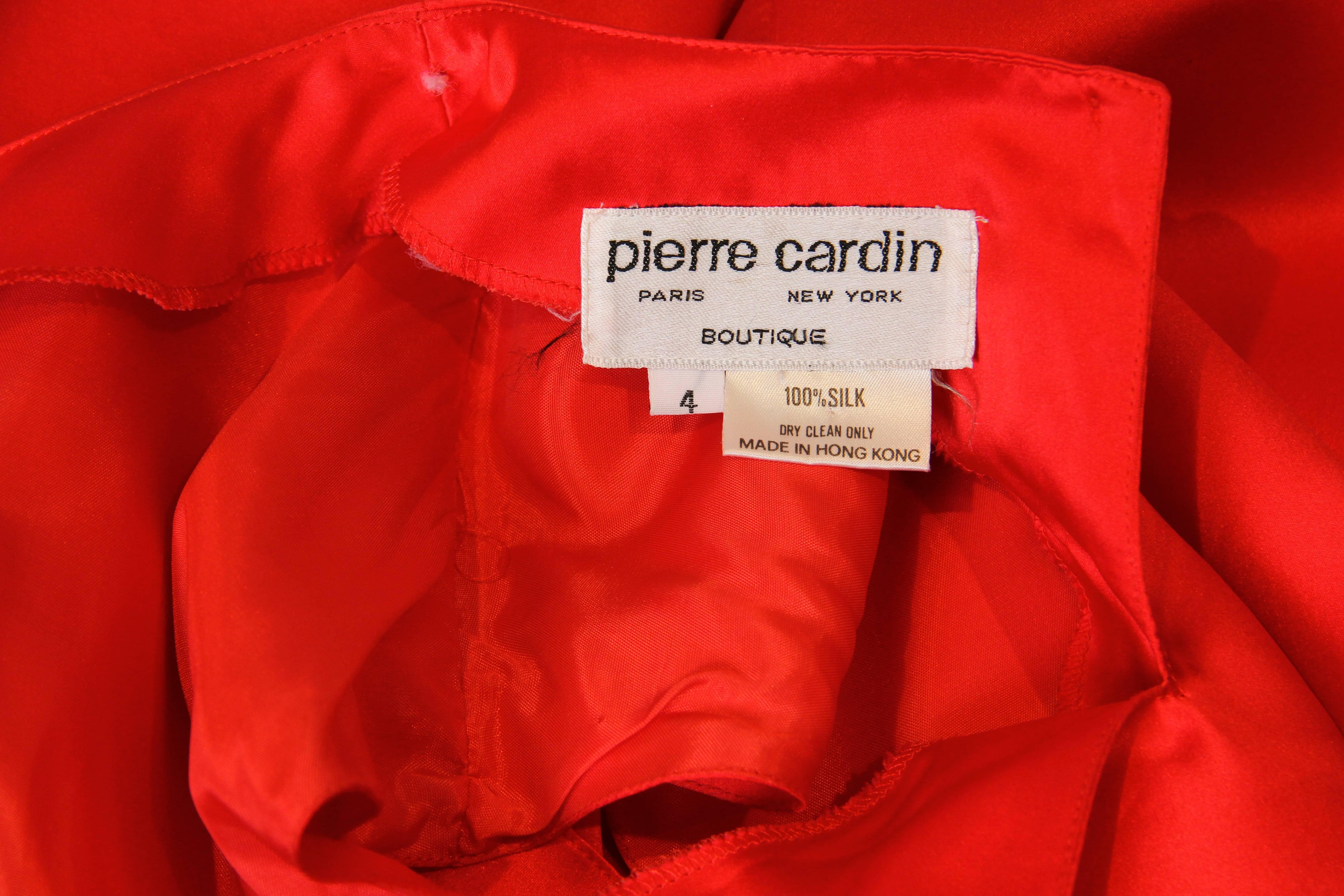 Pierre Cardin Satin Tunic Dress 4