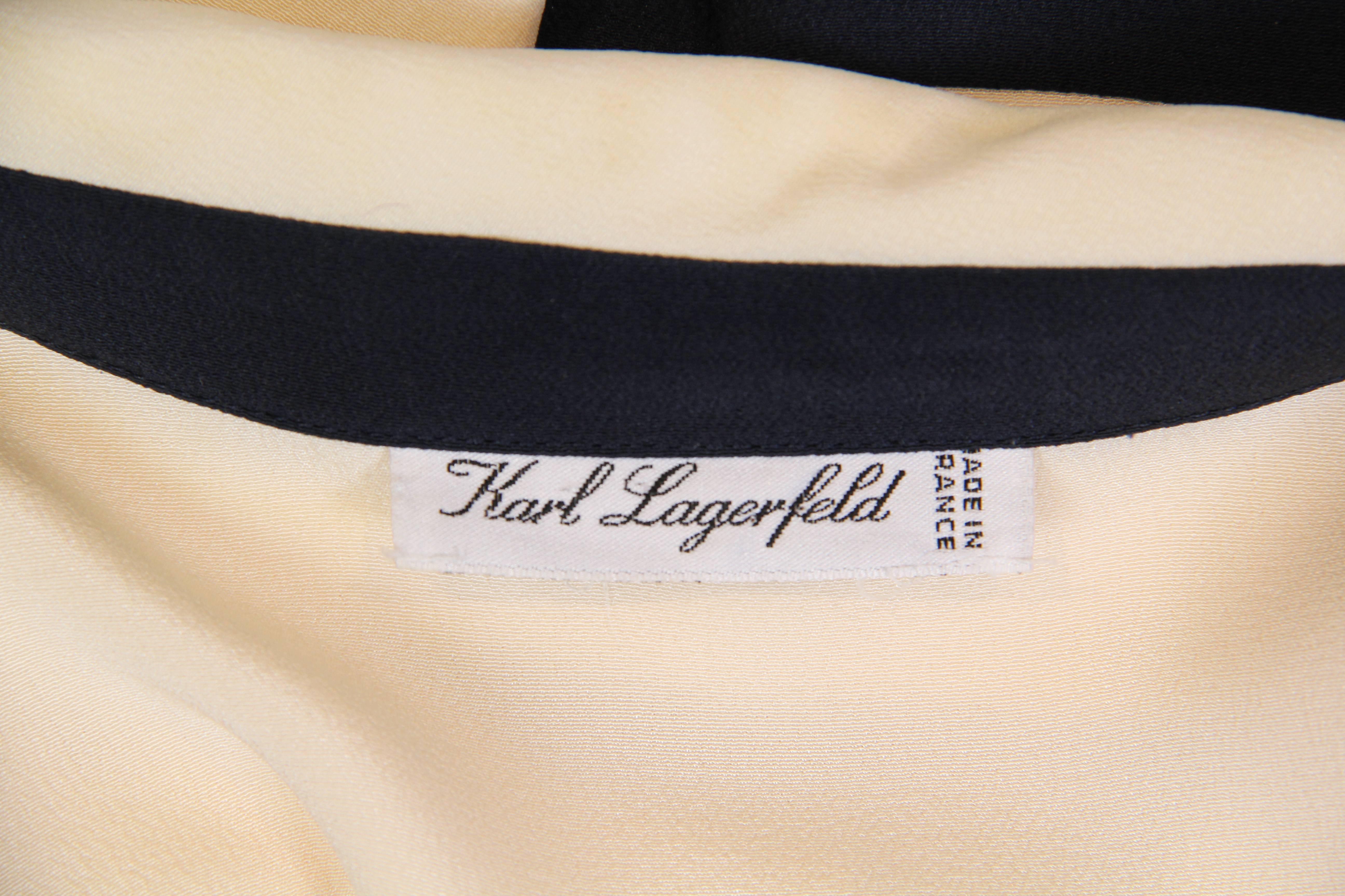 Karl Lagerfeld Silk Shirt Dress 5