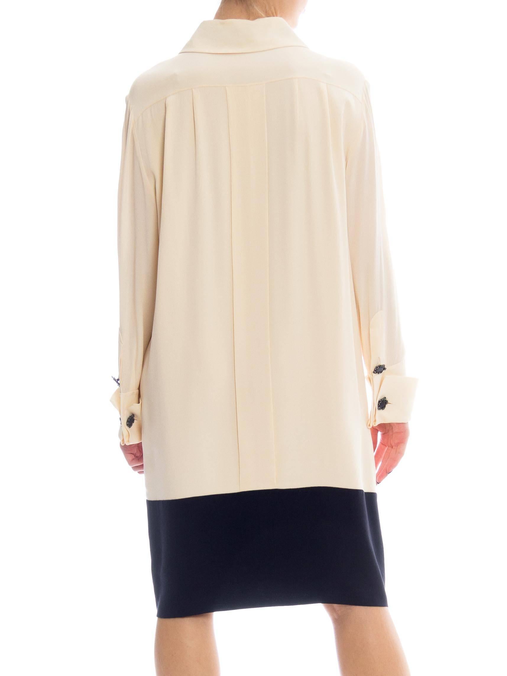 Women's Karl Lagerfeld Silk Shirt Dress
