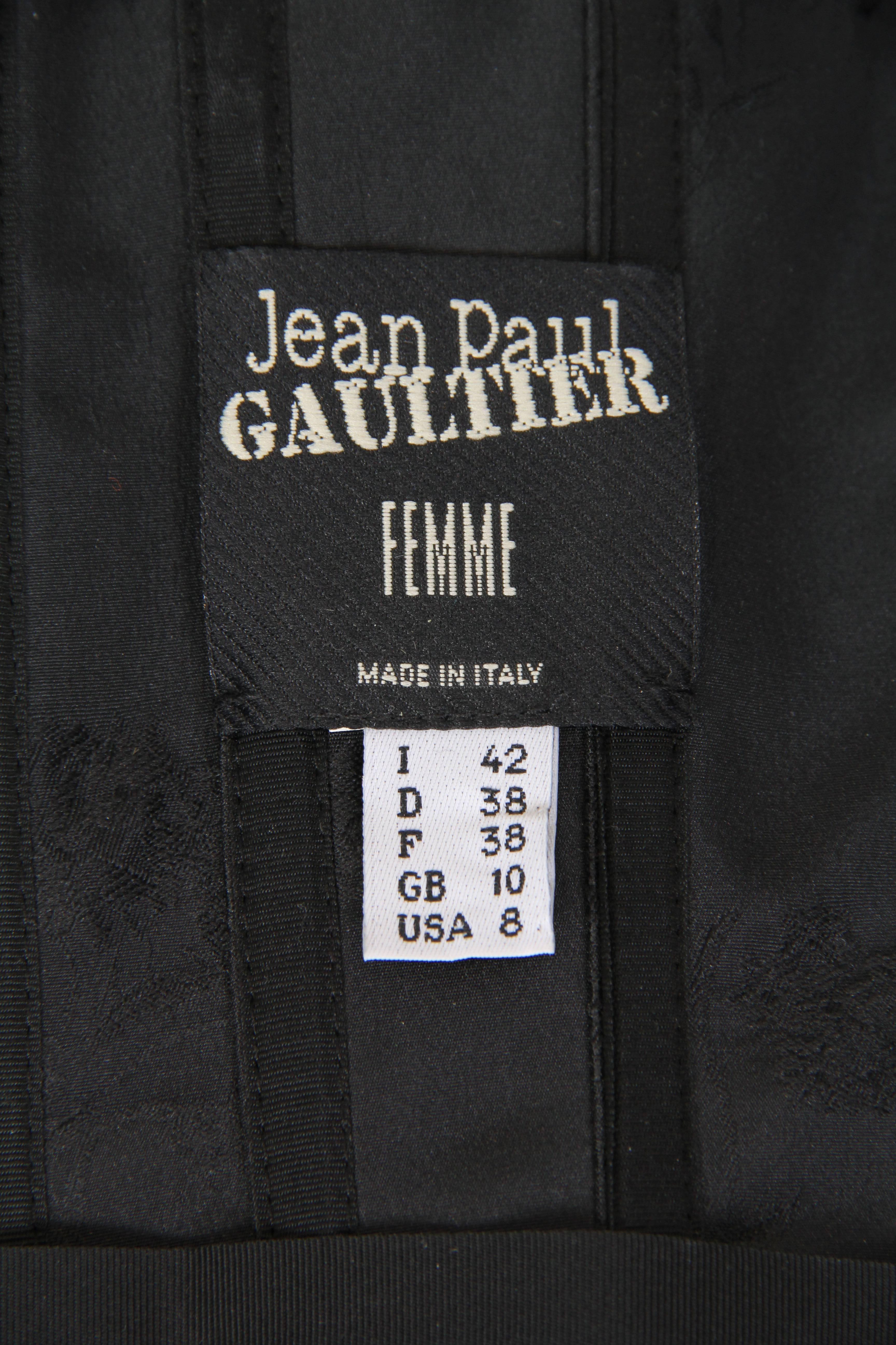 Jean Paul Gaultier Boned Corset Vest 3