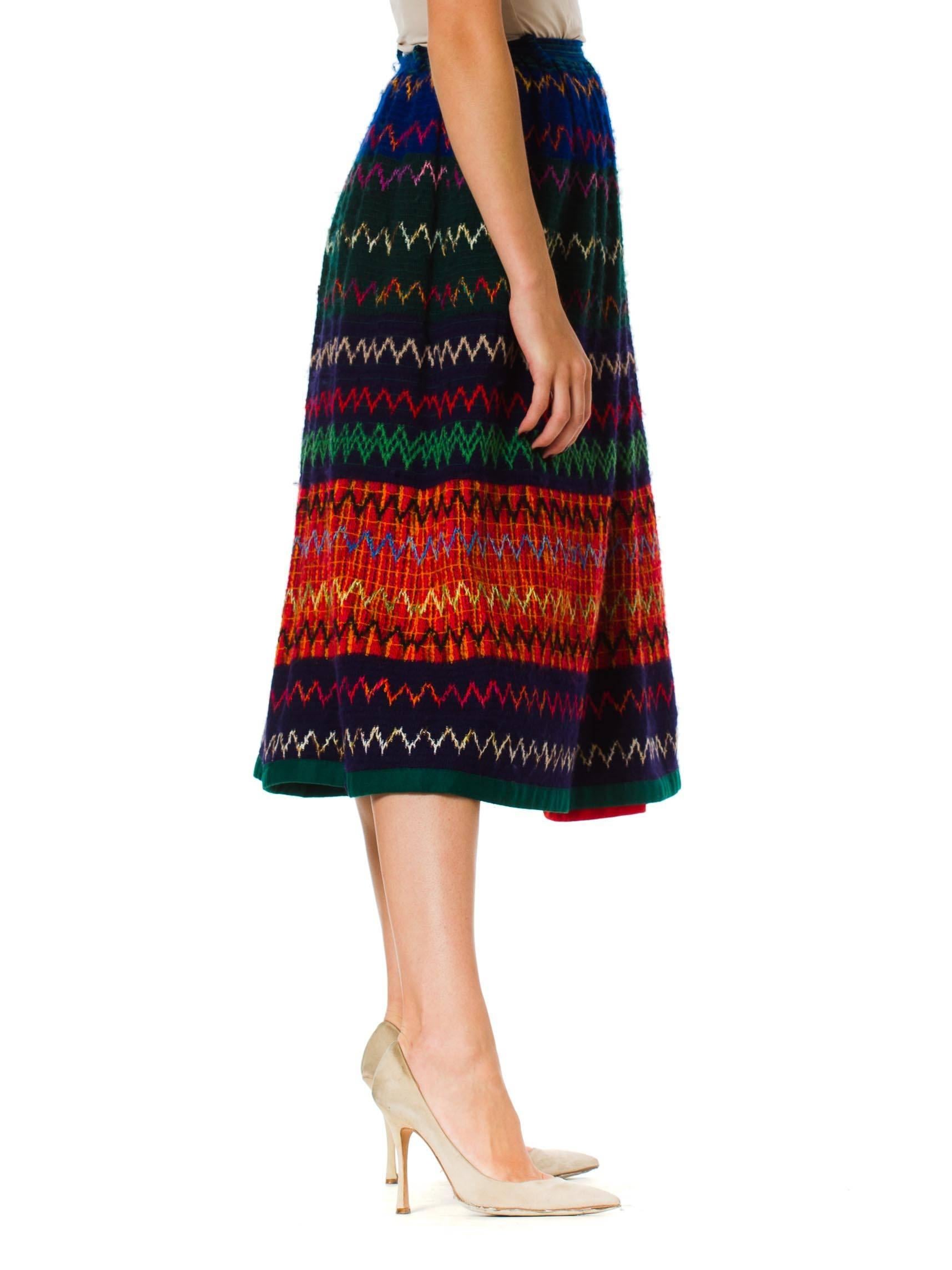 Women's 1970s Lanvin Boho Skirt