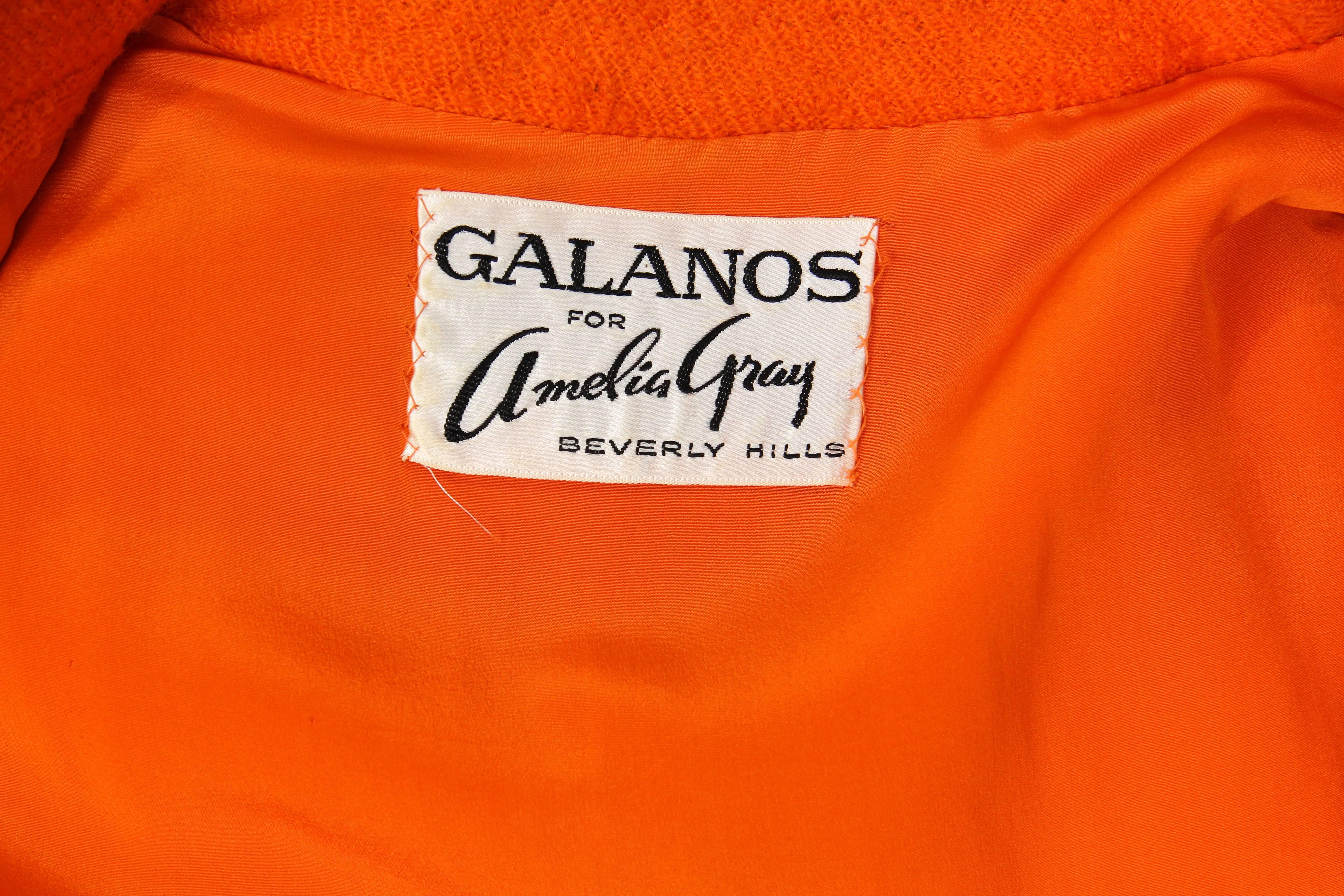 1960s Galanos Mod Dress 3