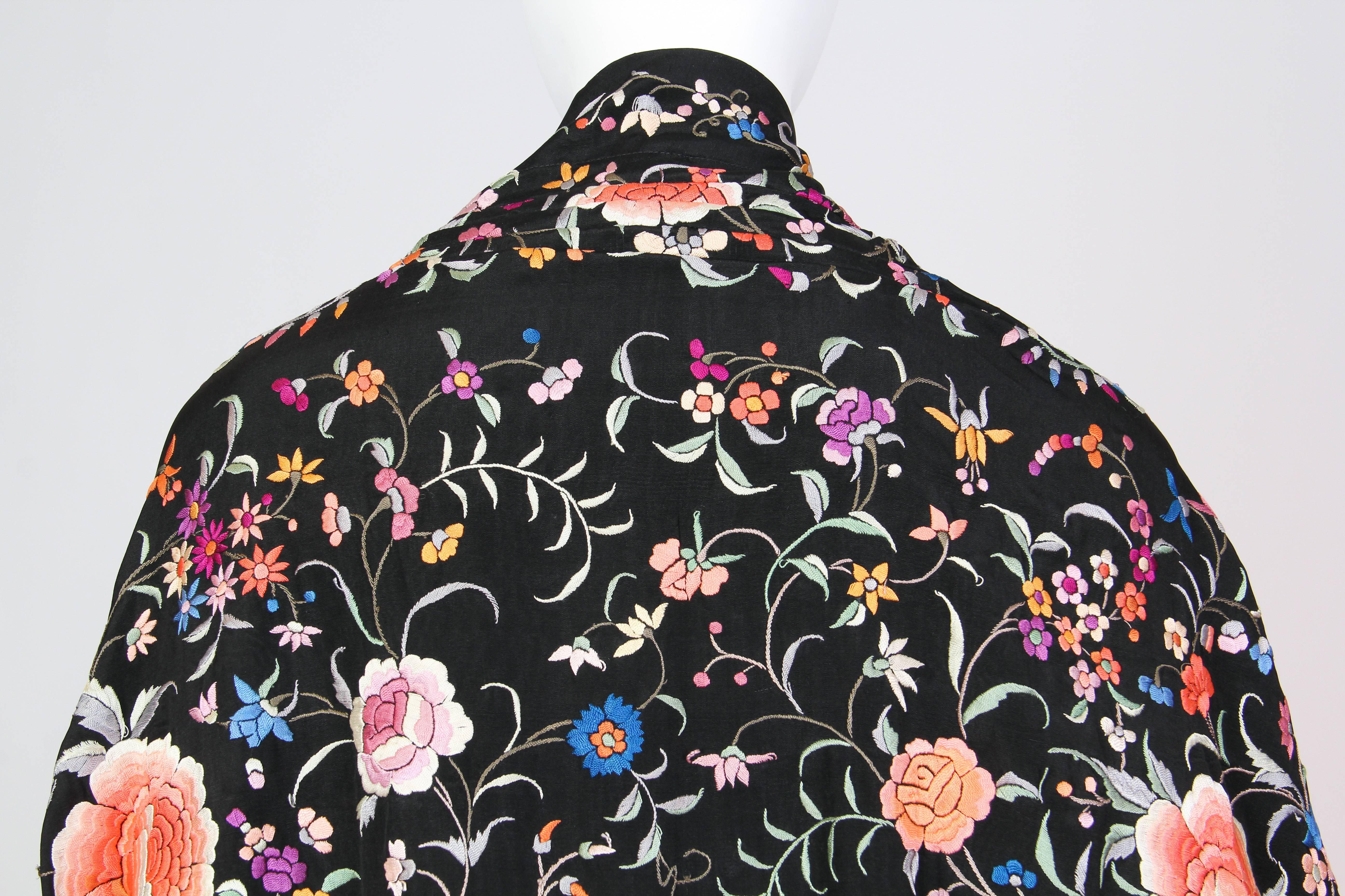Hand Embroidered Cocoon Coat 3