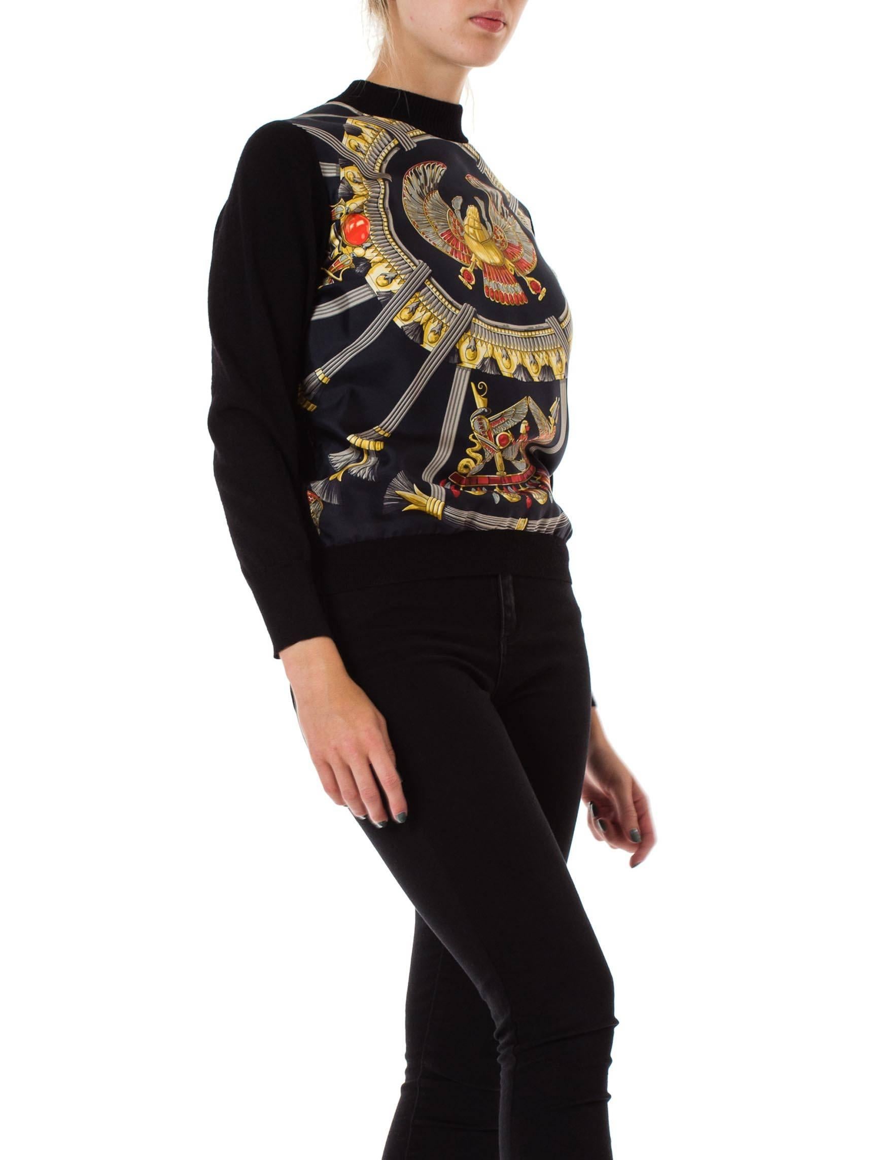 chanel scarab sweater