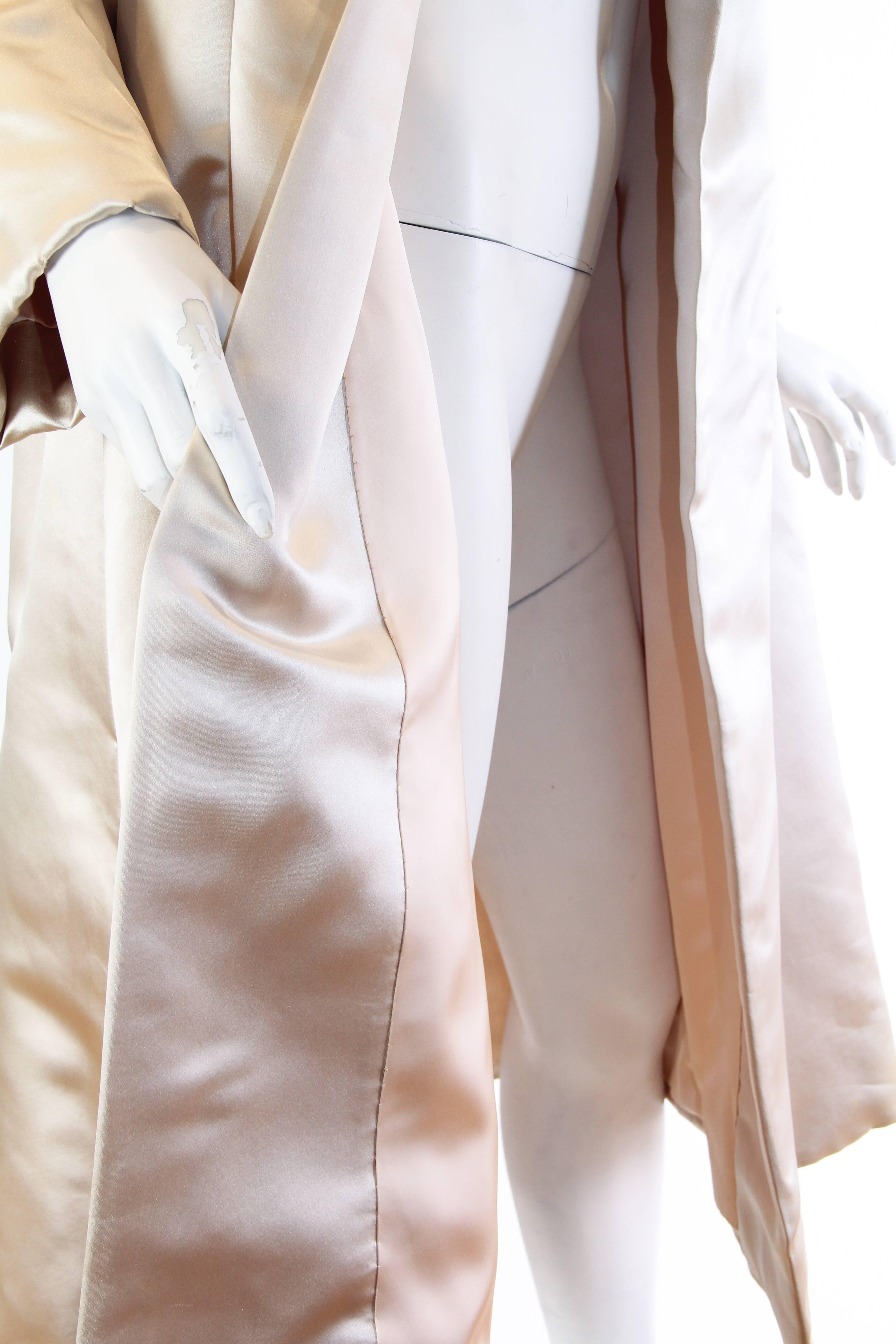Silk Opera Coat with Sable Collar from Bergdorf Goodman 3