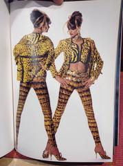 1990 GIANNI VERSACE Couture Leopard Zipper Vest