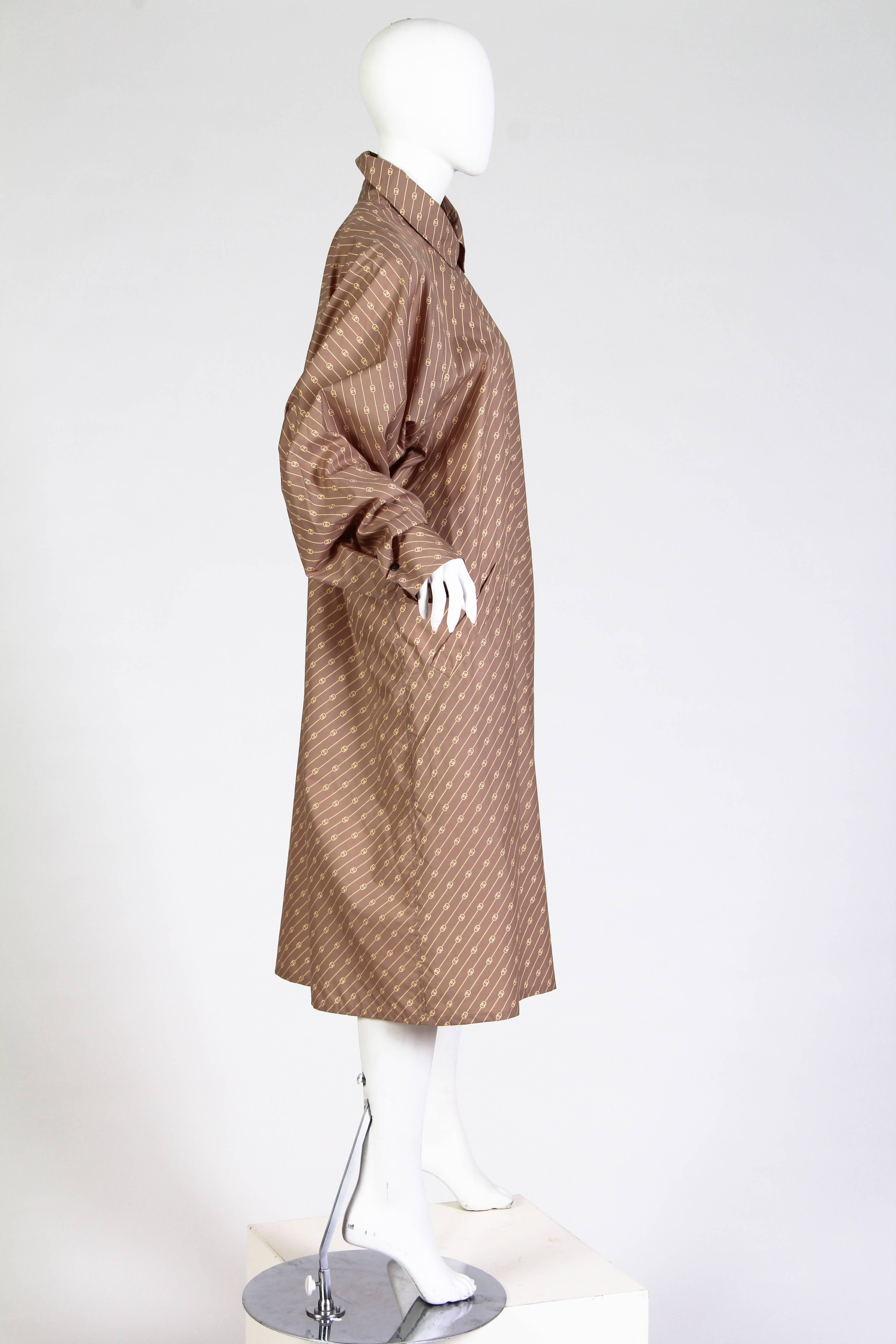 1980s Gucci Raincoat 2