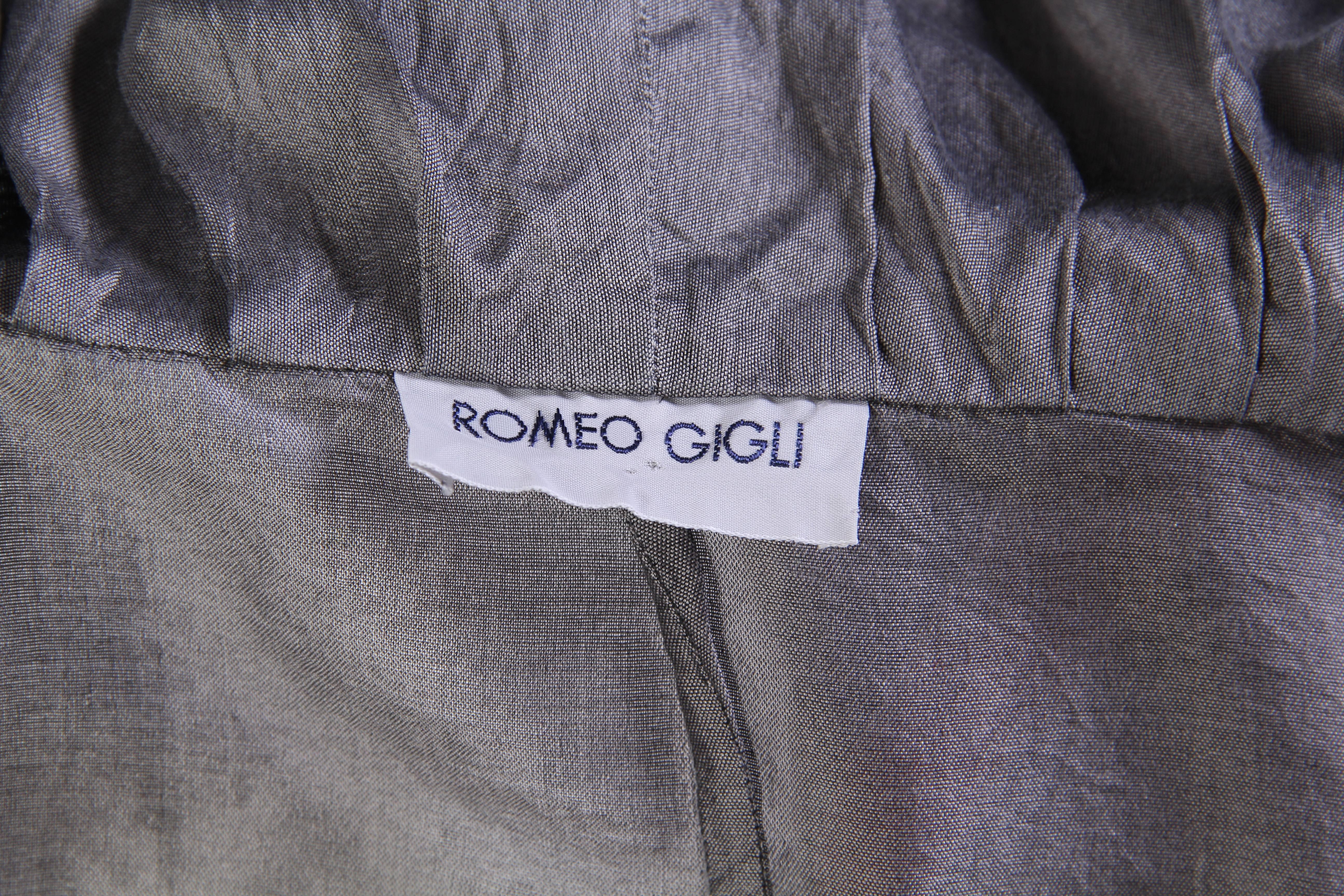 1990s Romeo Gigli Jacket with Hood-Collar 5