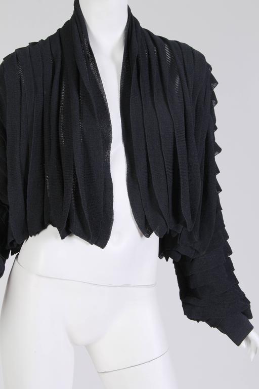 Early Issey Miyake Pleat Knit Jacket at 1stDibs