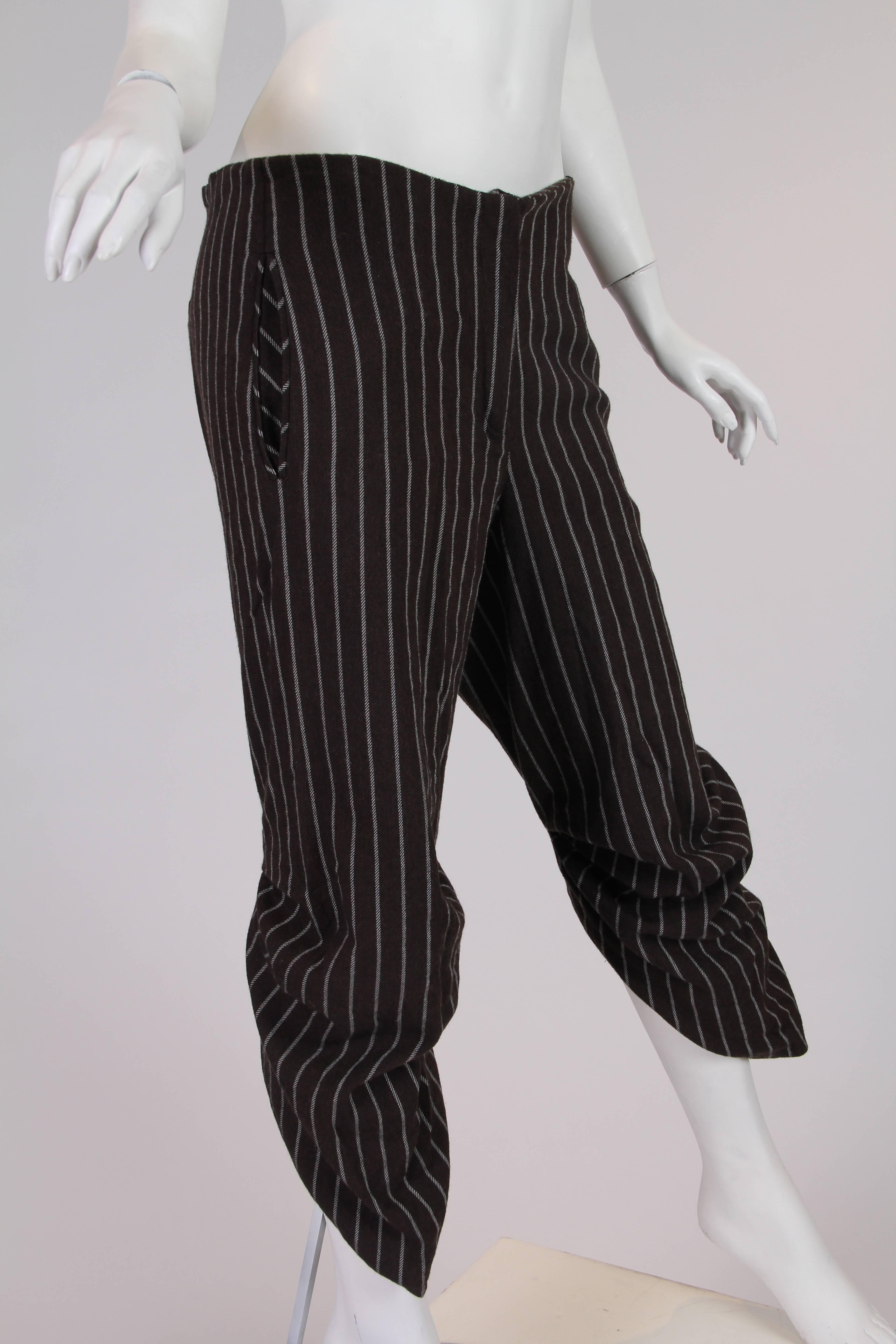 Black Vintage Vivienne Westwood Pirate Pants