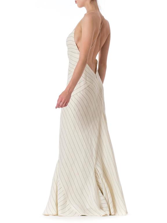 Ralph Lauren Purple Label 1930s Style Bias Cut Linen Dress at 1stDibs ralph lauren linen dress