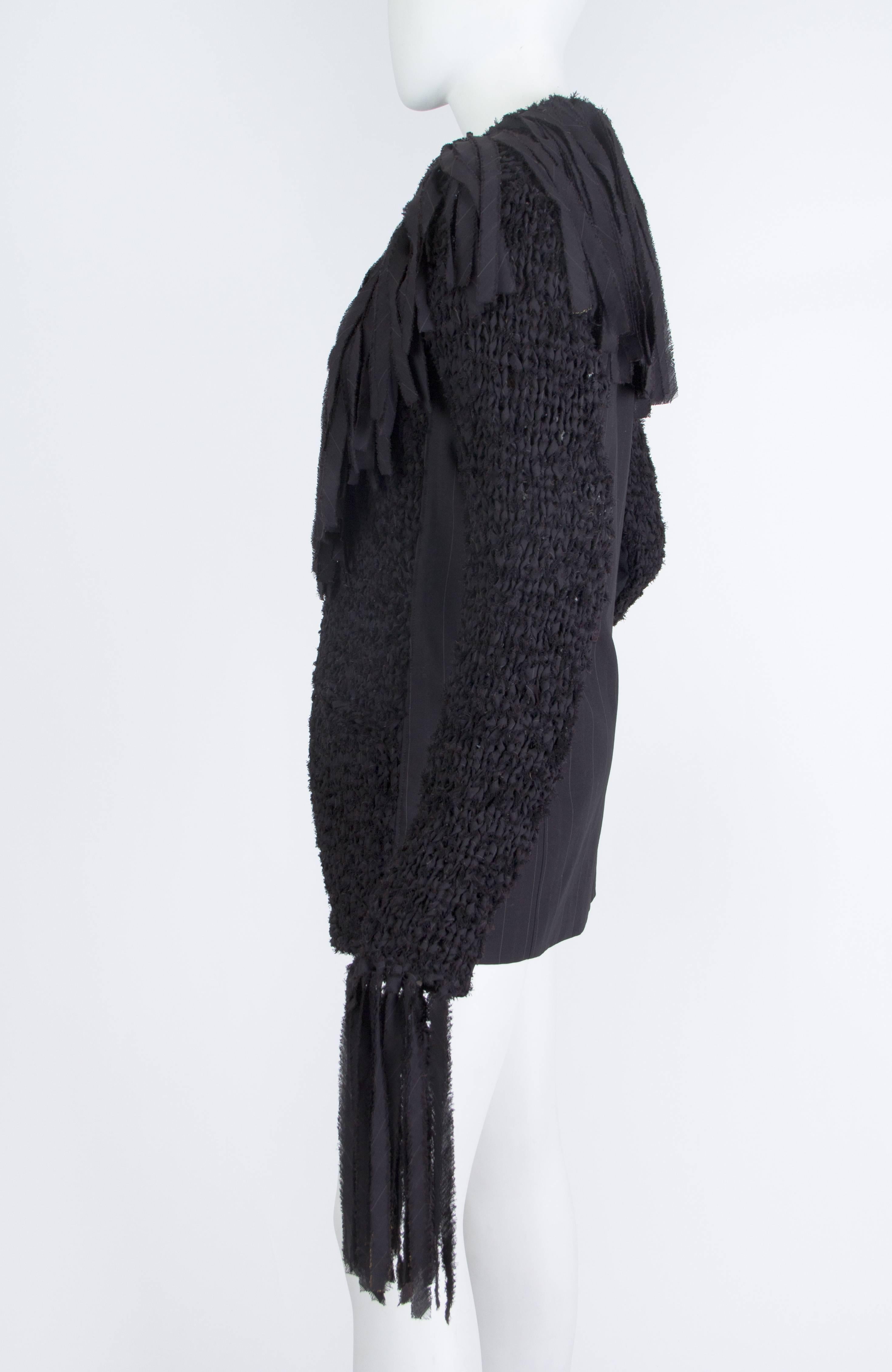 Women's Jean Paul Gaultier Deconstructed and Knit Blazer