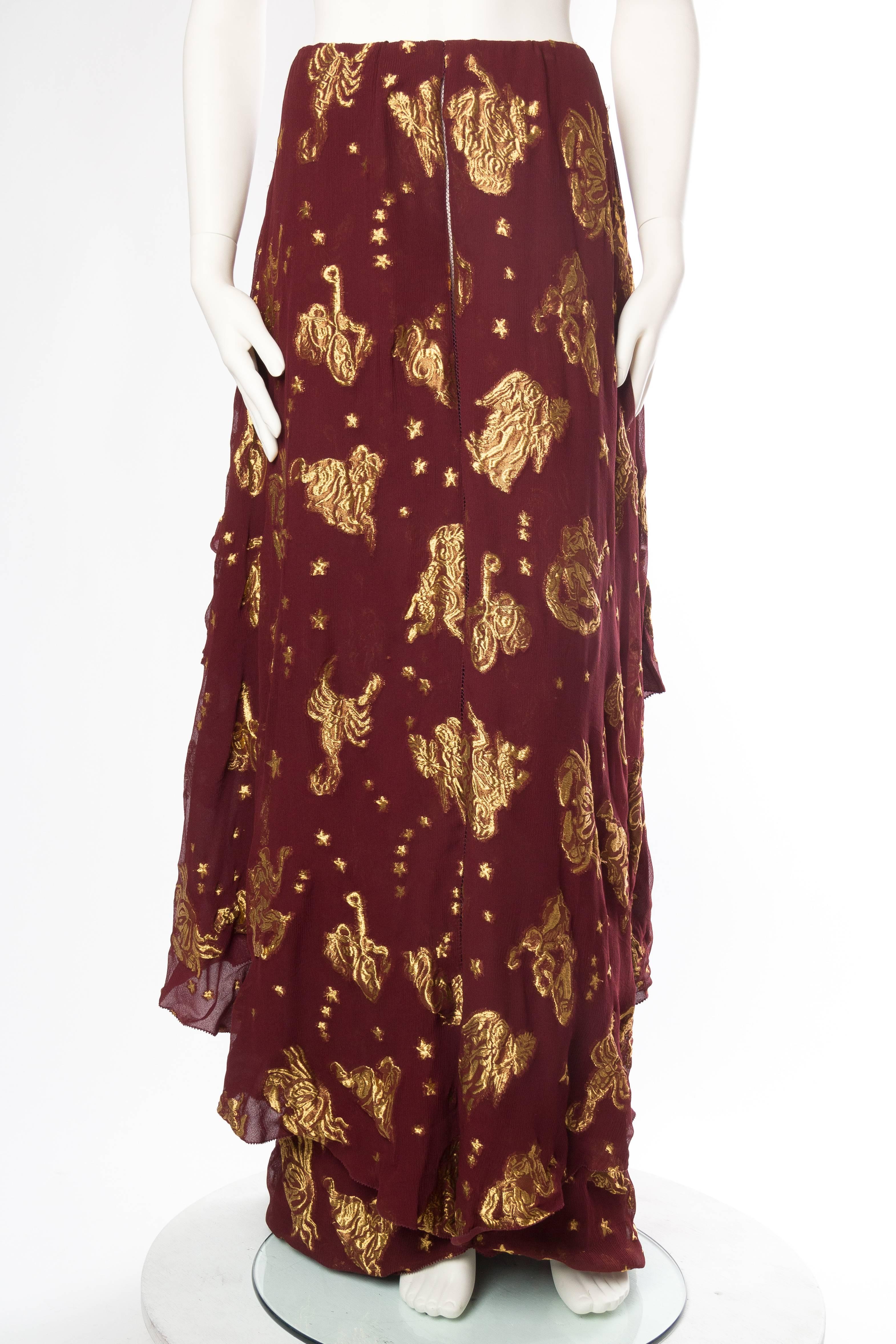 Women's Jean Paul Gaultier Golden Astrology Skirt Dress