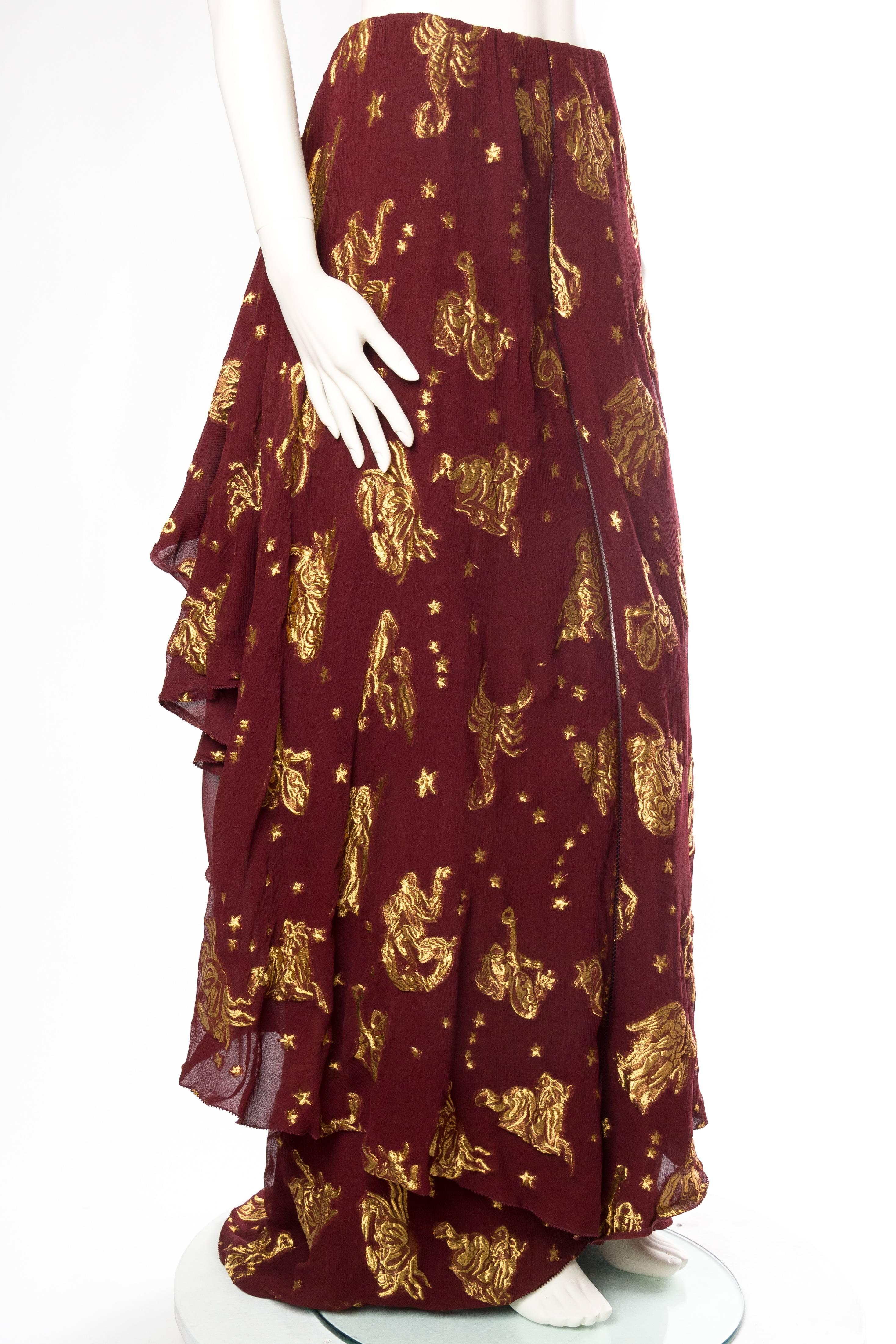 Jean Paul Gaultier Golden Astrology Skirt Dress 1