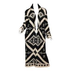 Ralph Lauren Hand-Knit Maxi-Sweater 8