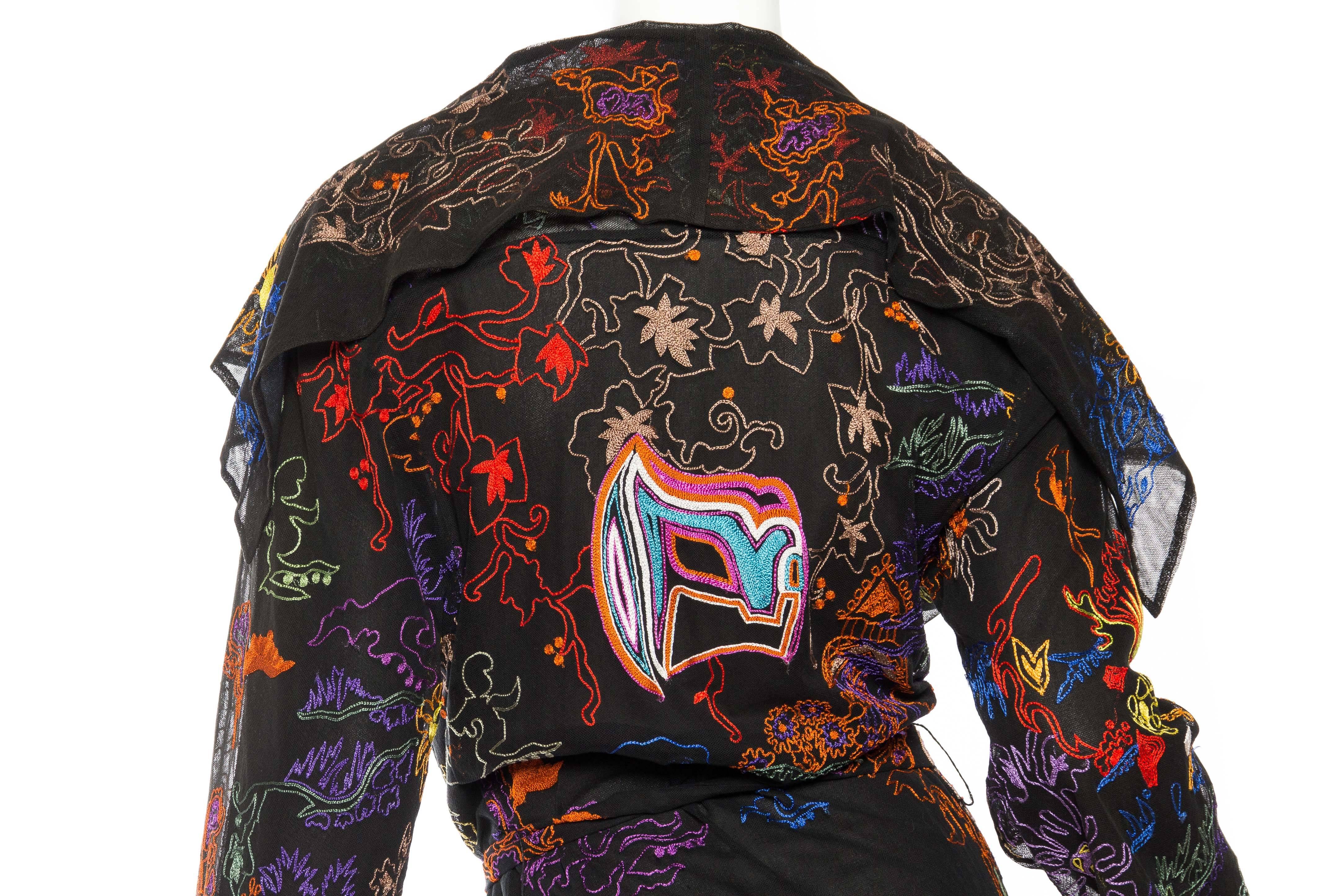 Christian Lacroix Embroidered Net Jacket 3