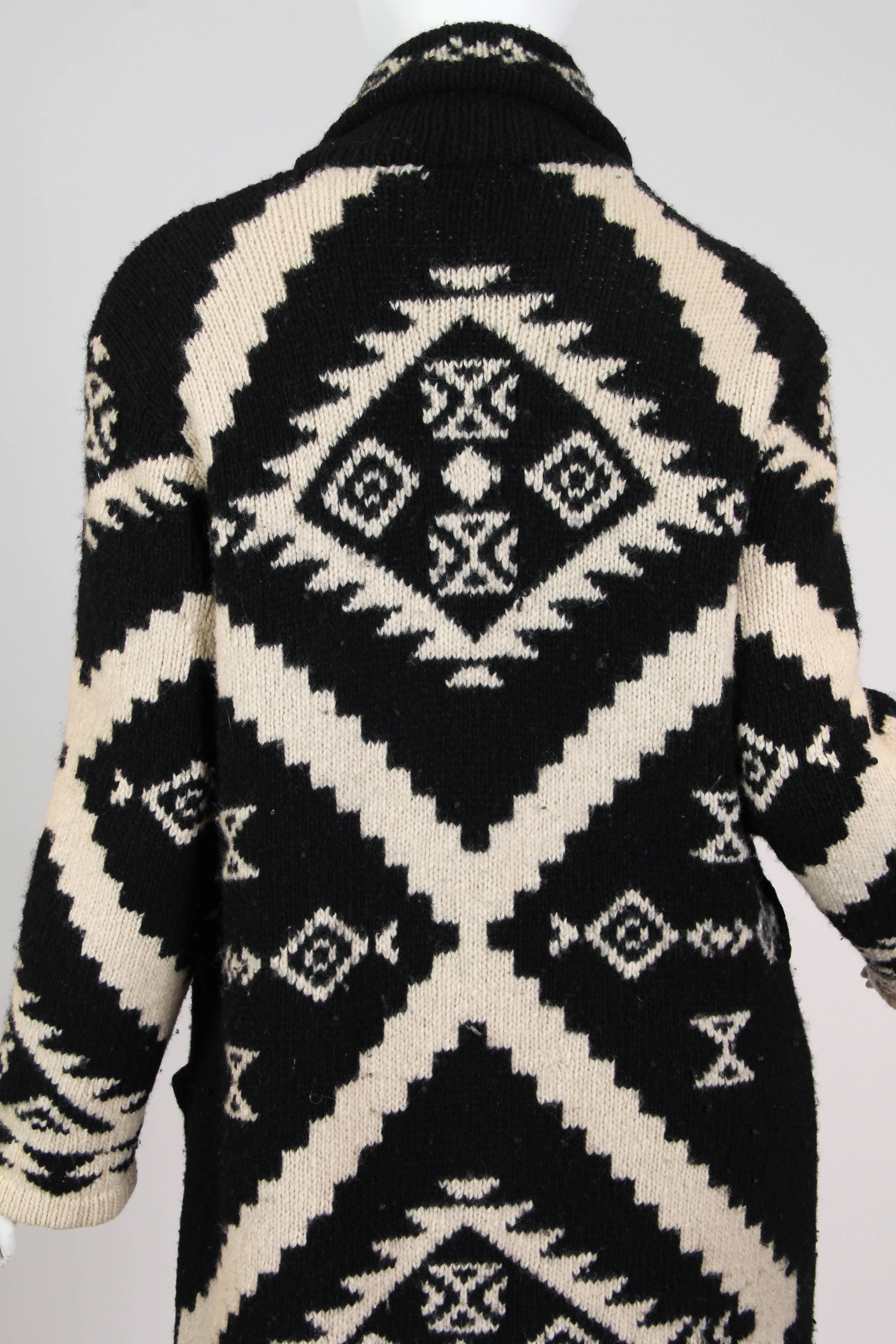 Women's or Men's Ralph Lauren Hand-Knit Maxi-Sweater