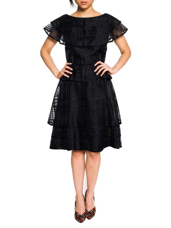 Karl Lagerfeld For Jean Patou 1950s K-line Cocktail Dress at 1stDibs ...
