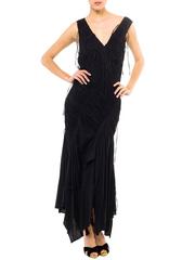 Issey Miyake Goth Jersey Gown