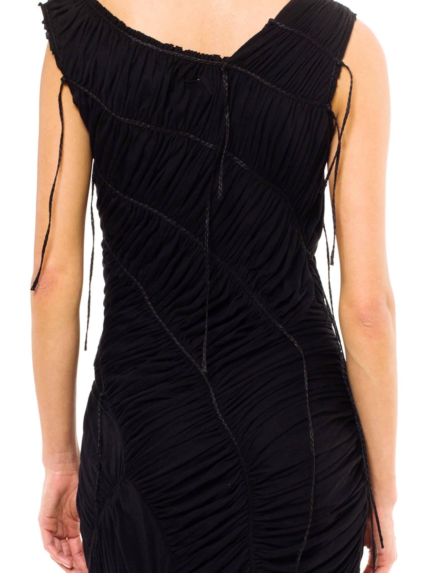 Issey Miyake Goth Jersey Gown In Good Condition In New York, NY