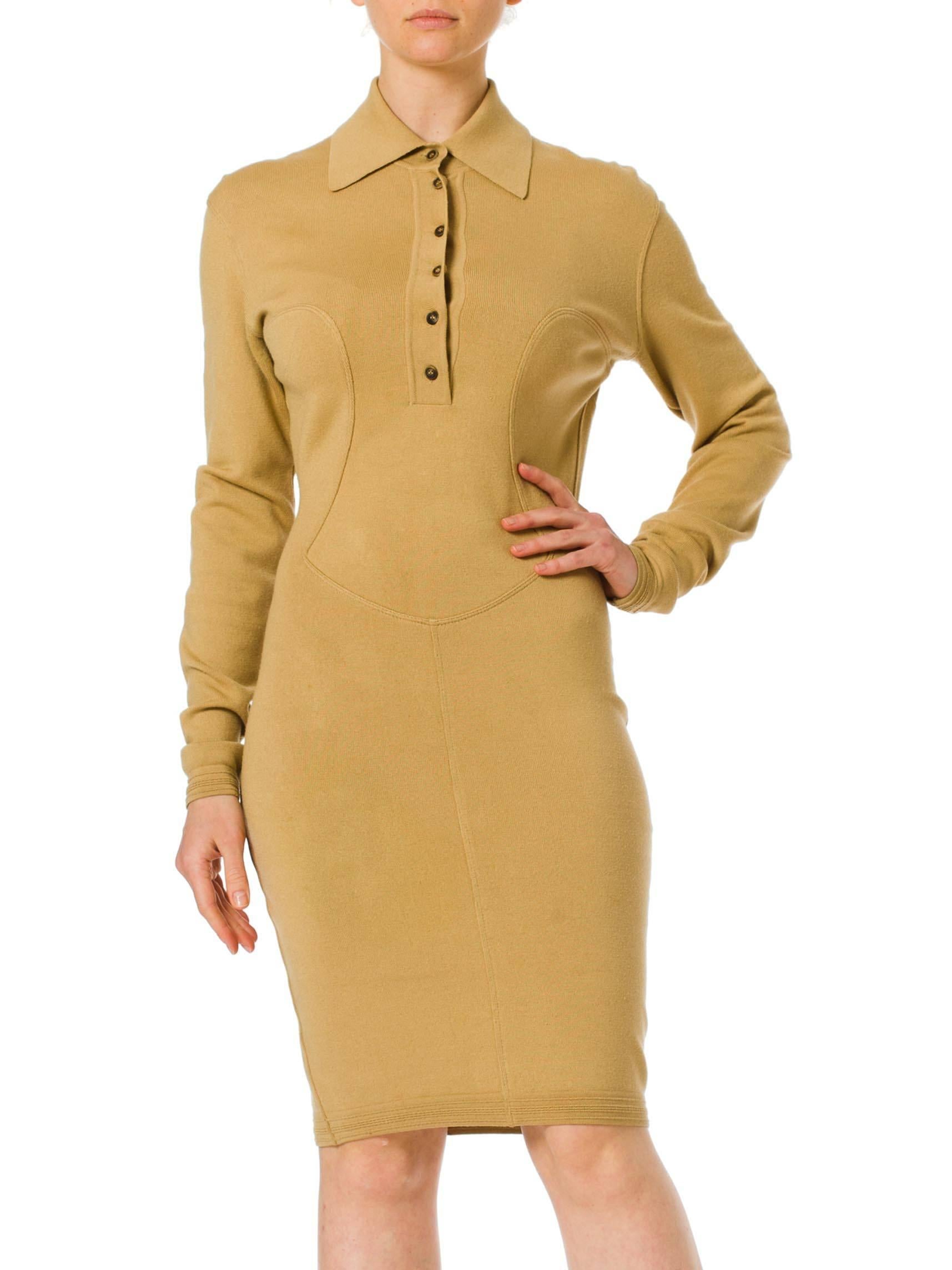 Brown Alaia Dress