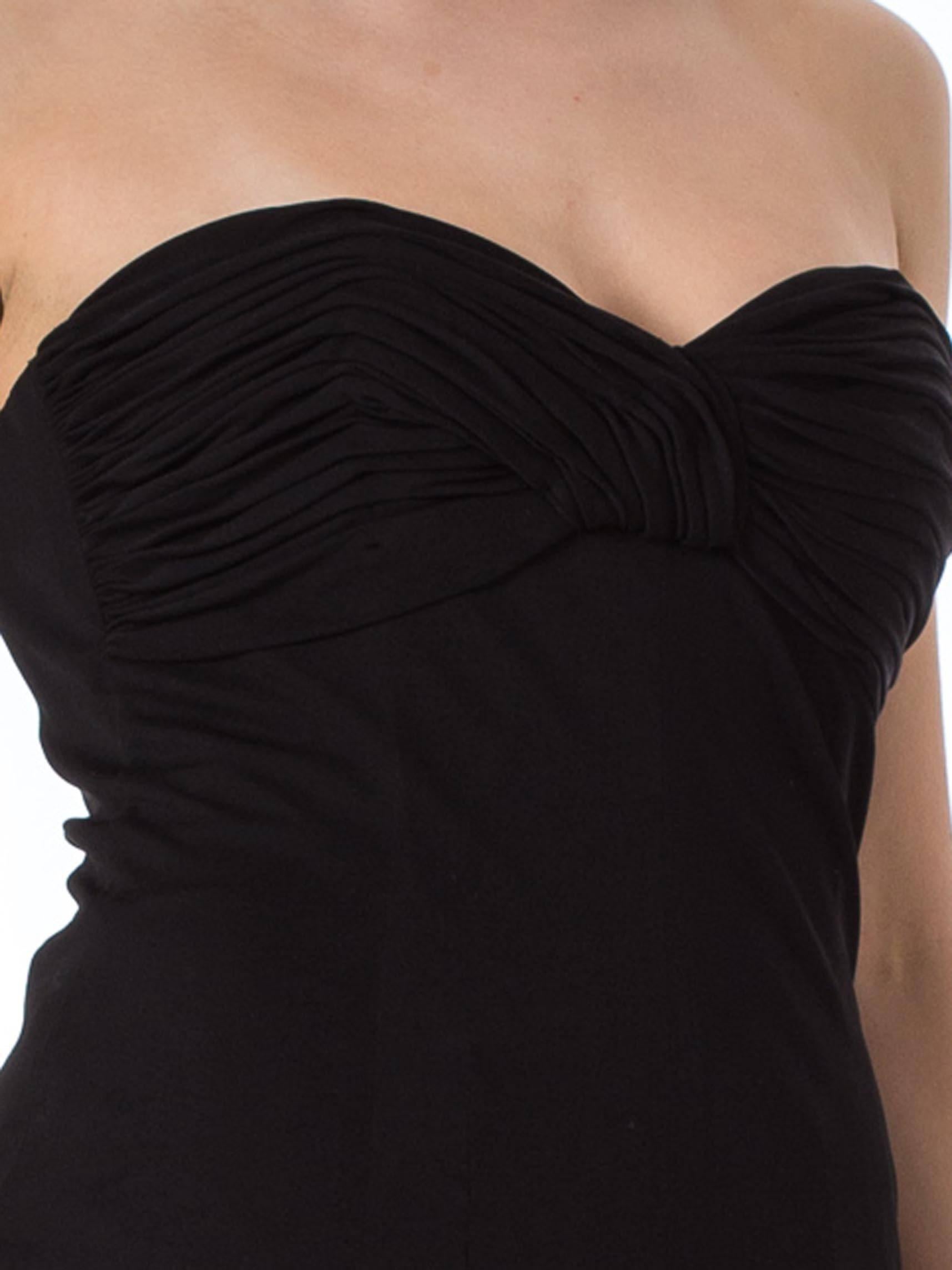 Karl Lagerfeld Silk Jersey Strapless Gown 2