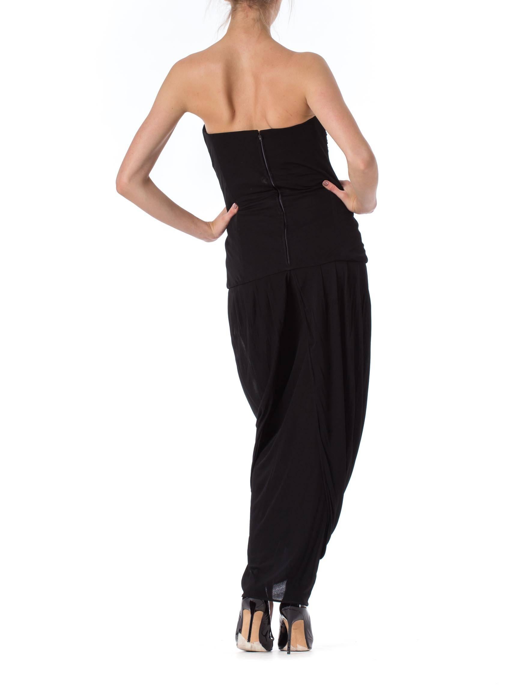 Women's Karl Lagerfeld Silk Jersey Strapless Gown