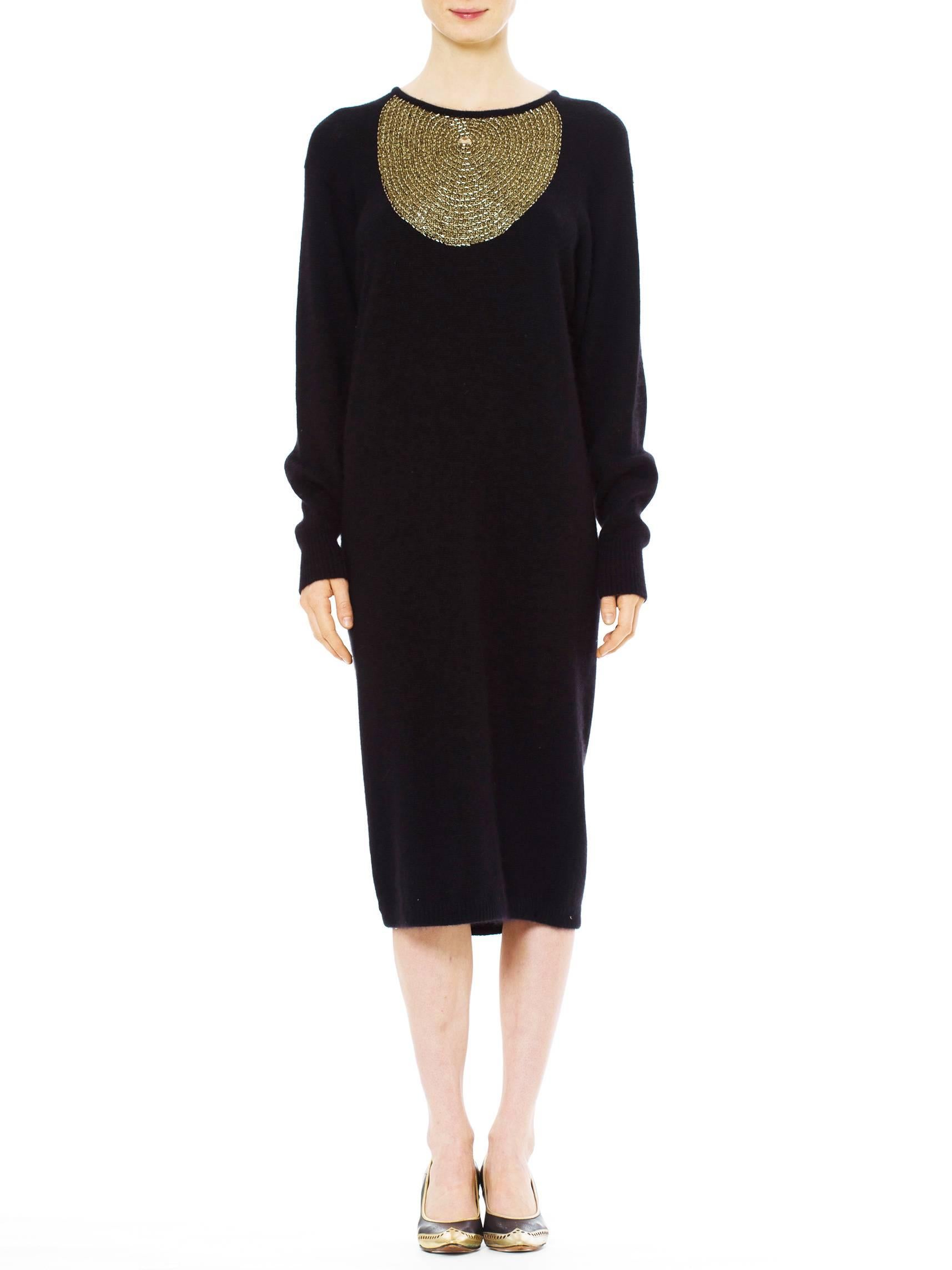 angora sweater dress