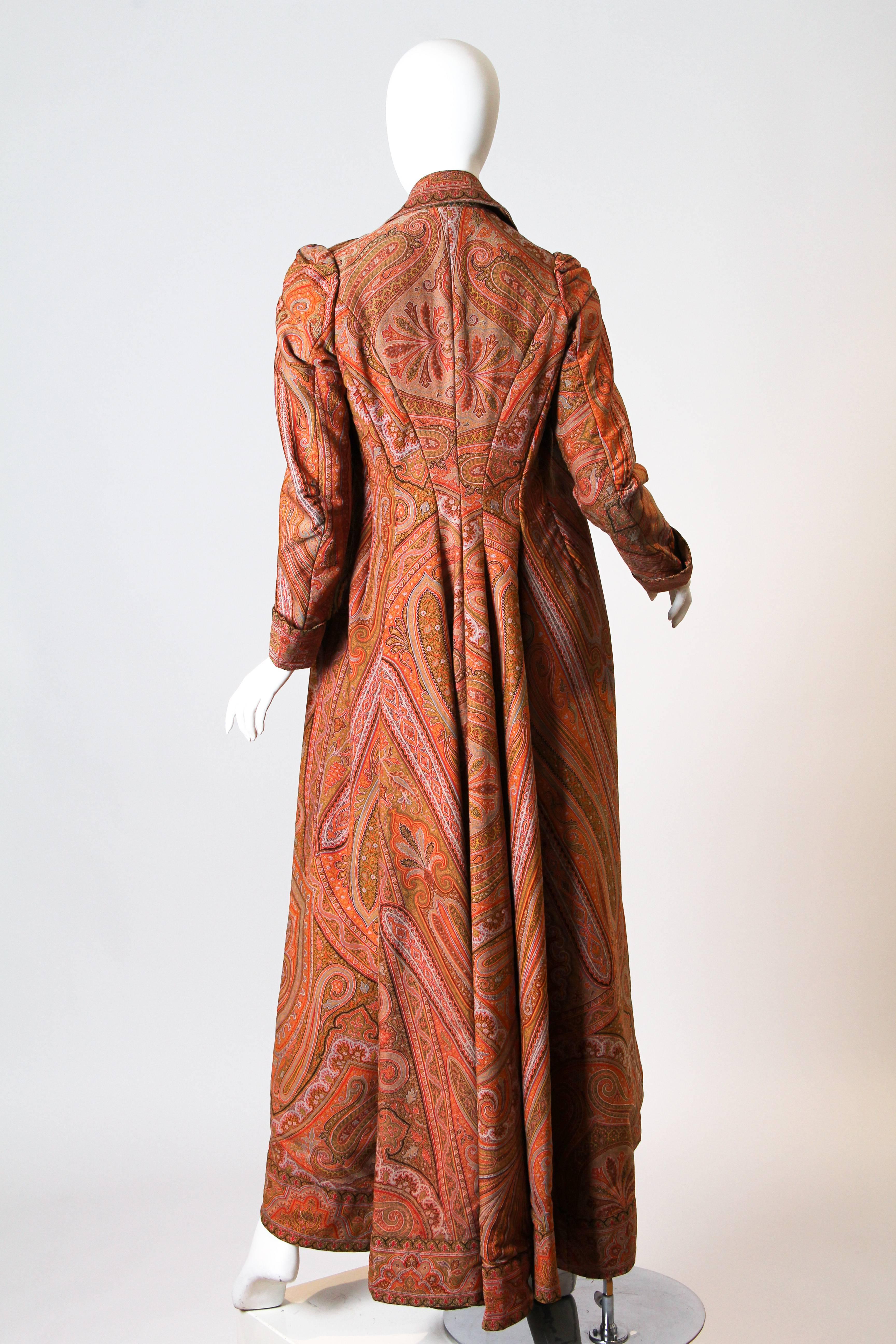 Victorian Paisley Coat 1