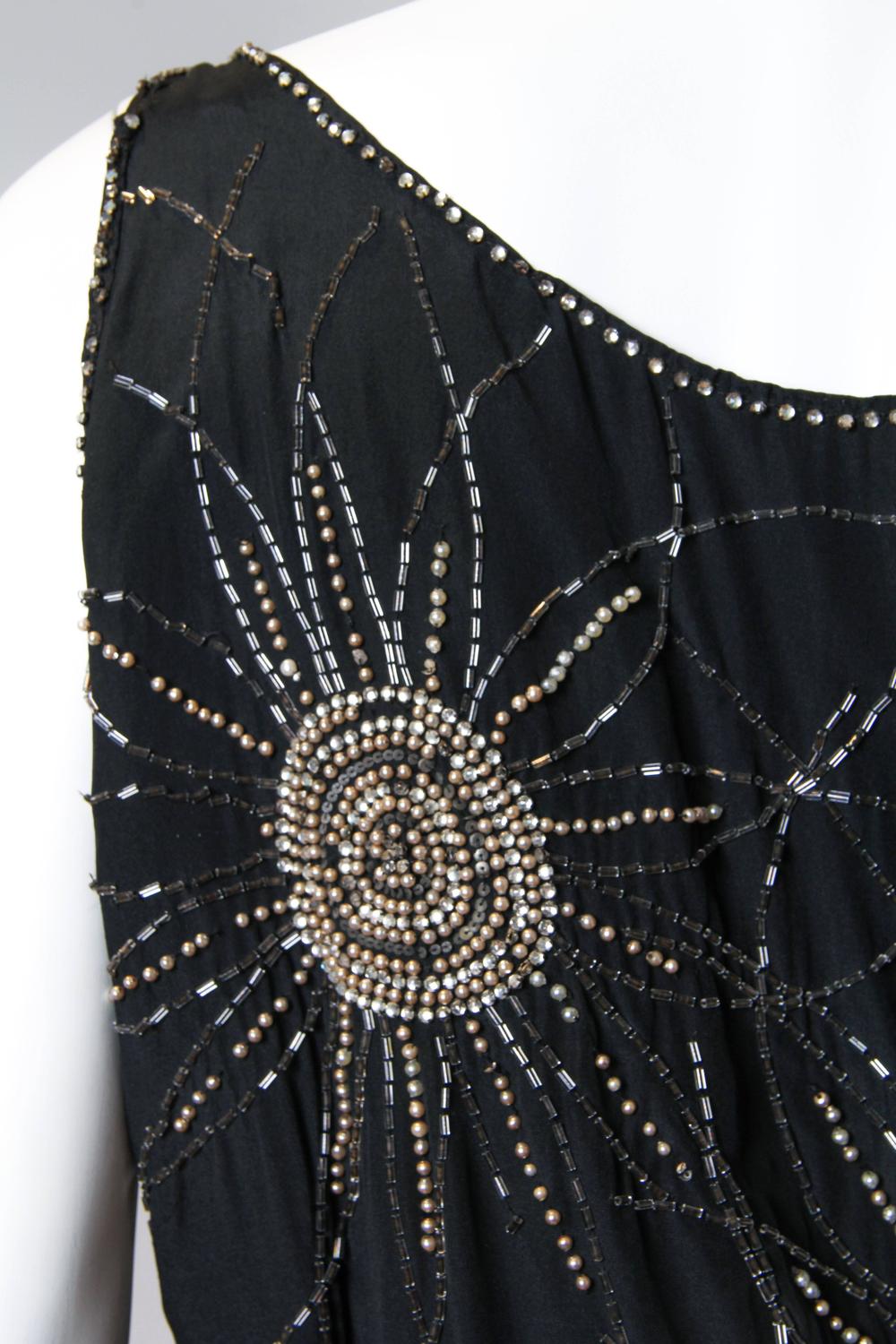 Art Deco Starbursts in Pearls and Crystals For Sale at 1stdibs