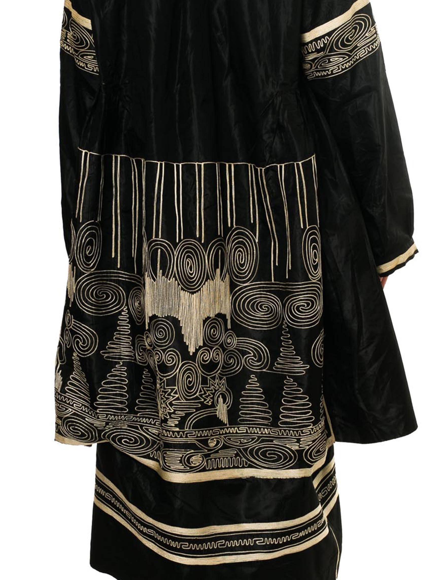 Women's Wiener Werkstatte Era Dress Possibly by Emilie Louise Flöge