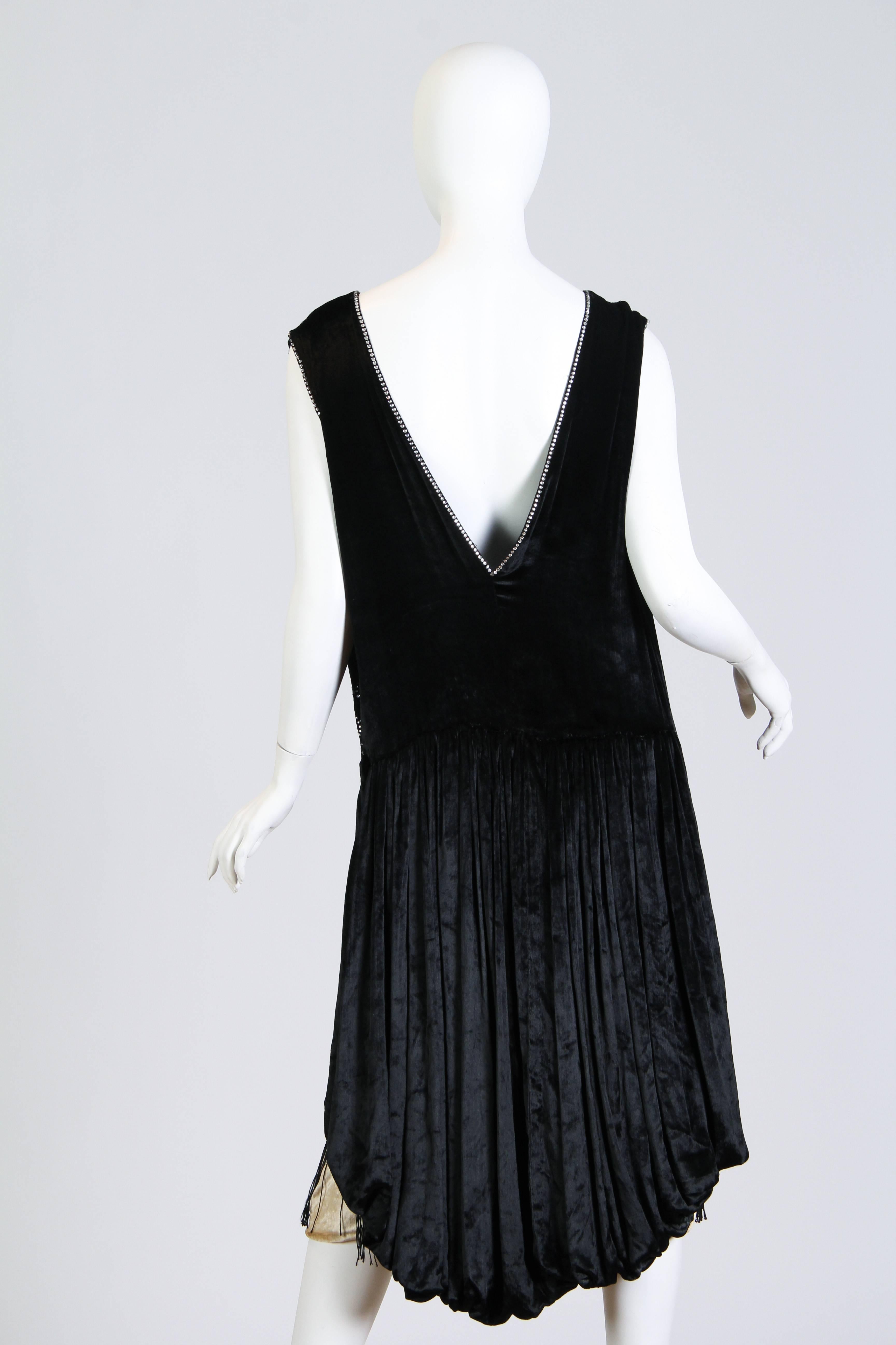 1920 velvet dress